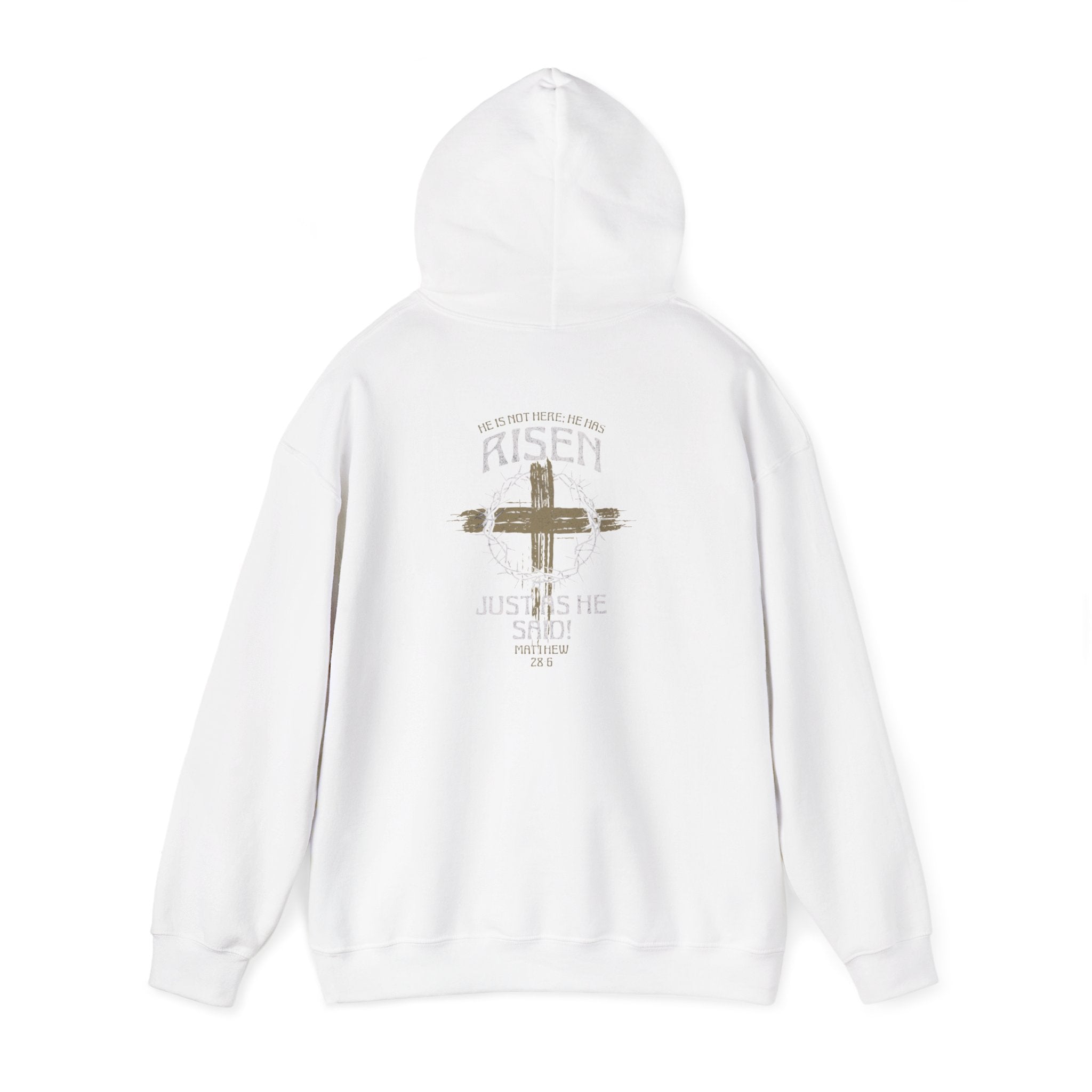 RISEN  Motivational Hooded Sweatshirt
