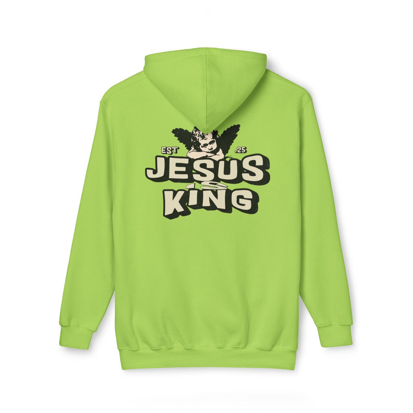 JESUS IS KING Unisex Hooded Sweatshirt