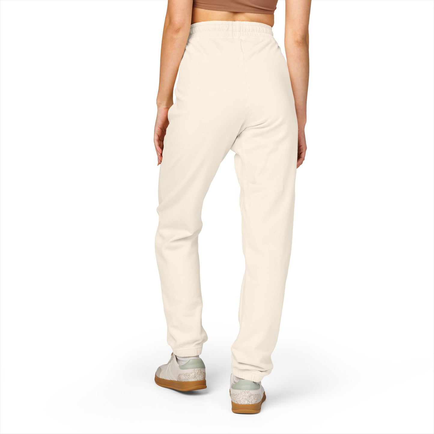Repent Comfortable Garment-Dyed Fleece Sweatpants Unisex