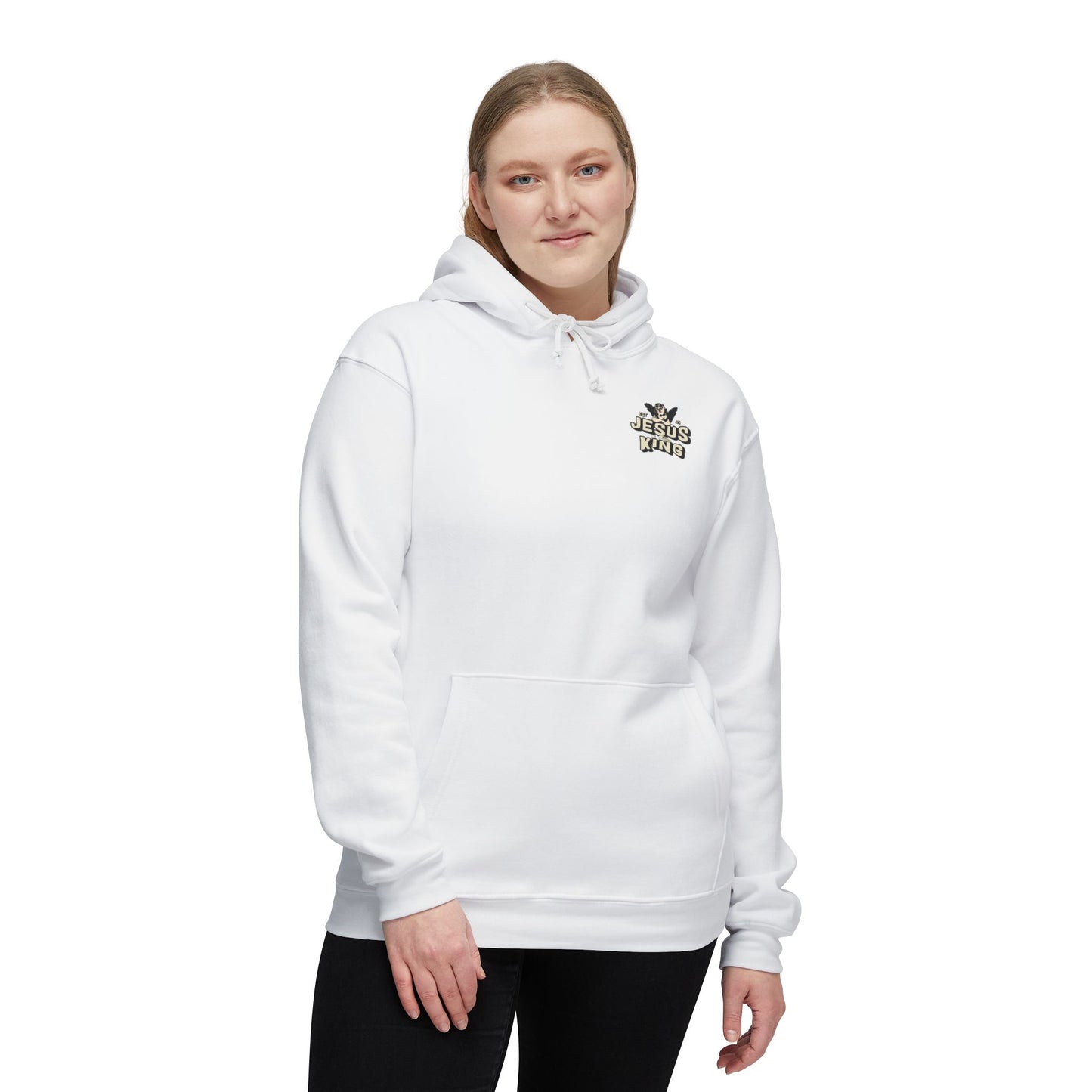 JESUS IS KING Unisex Hooded Sweatshirt