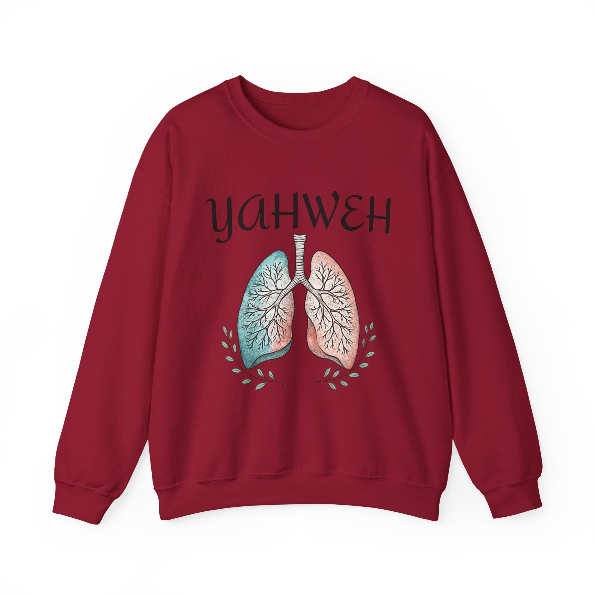 YAHWEH Faith-Inspired Crewneck Sweatshirt Various Colors