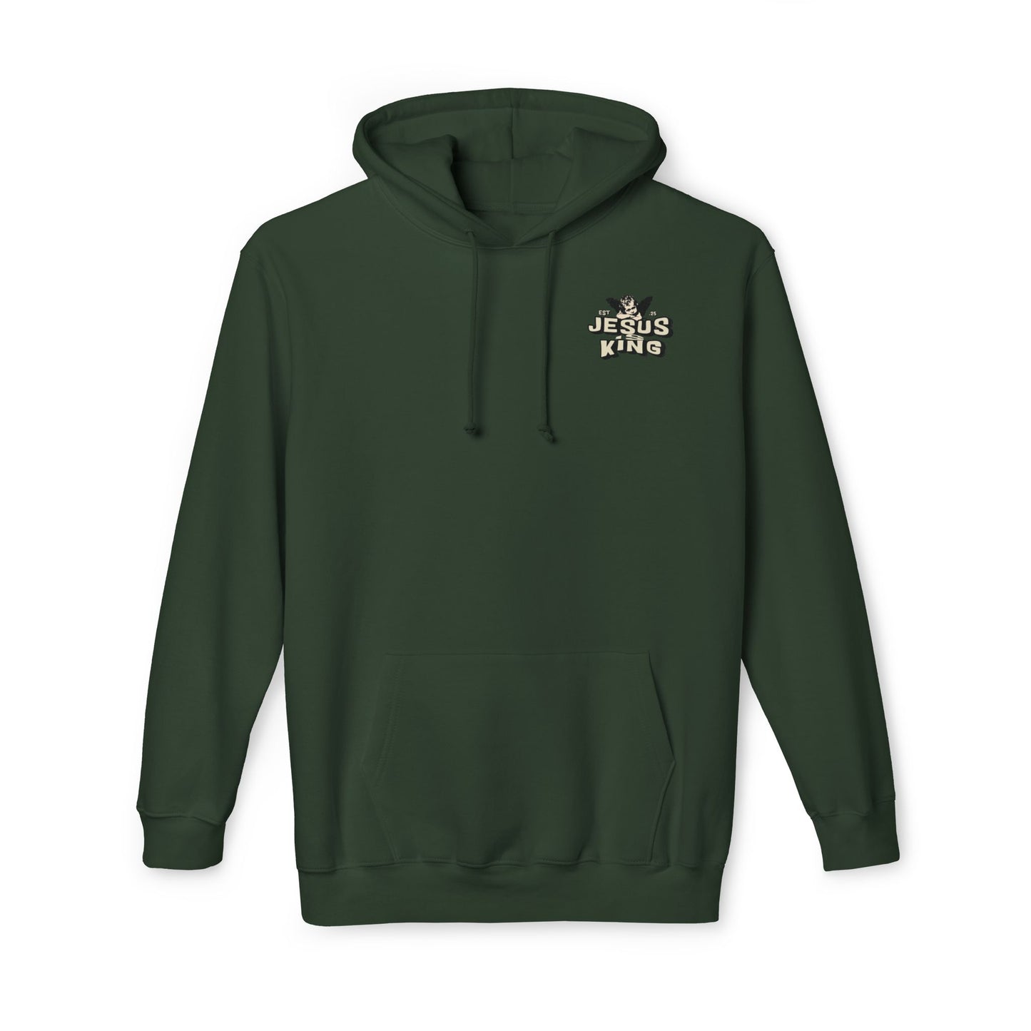 JESUS IS KING Unisex Hooded Sweatshirt