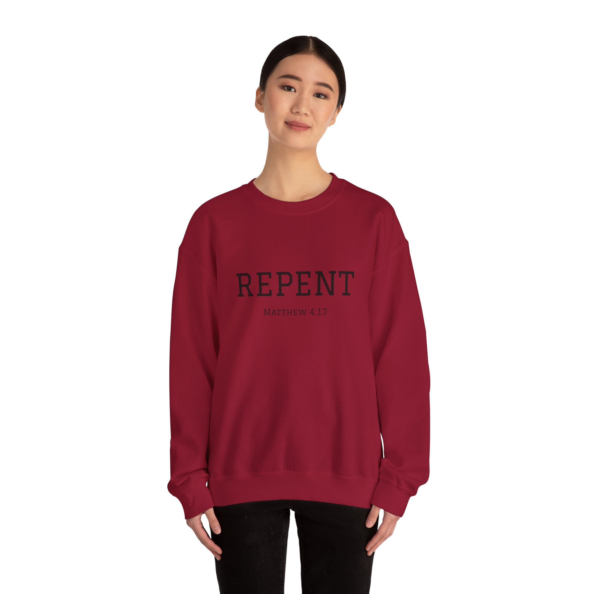 Repent Inspired Crewneck Sweatshirt