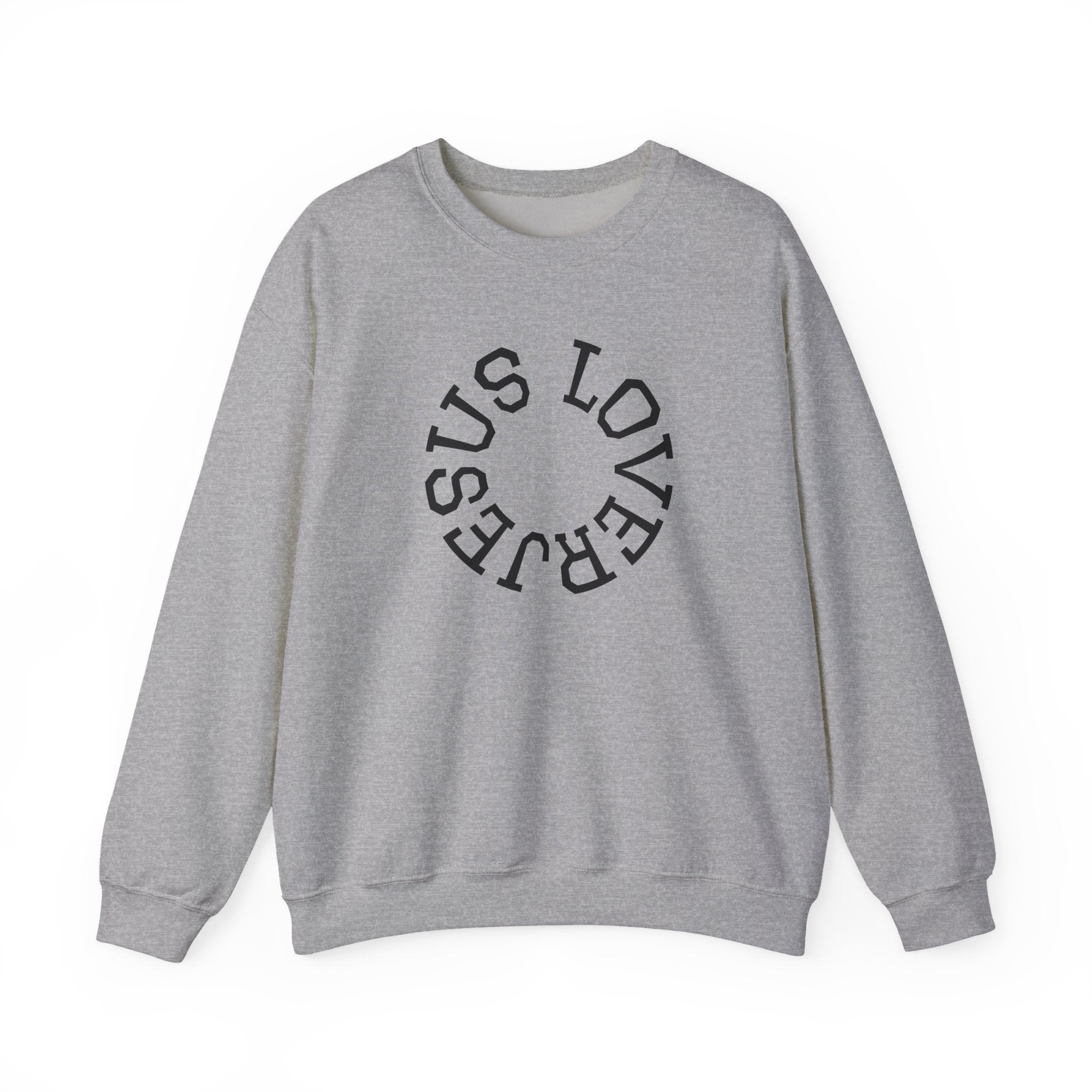 Jesus Lover Faith-Inspired Crewneck Sweatshirt, Various Colors