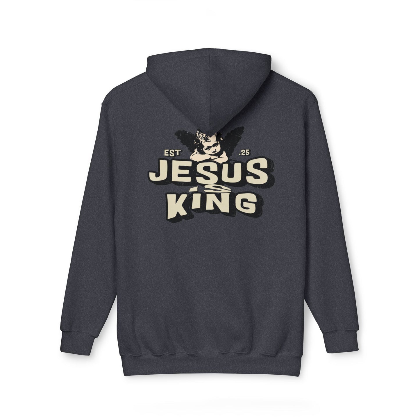 JESUS IS KING Unisex Hooded Sweatshirt