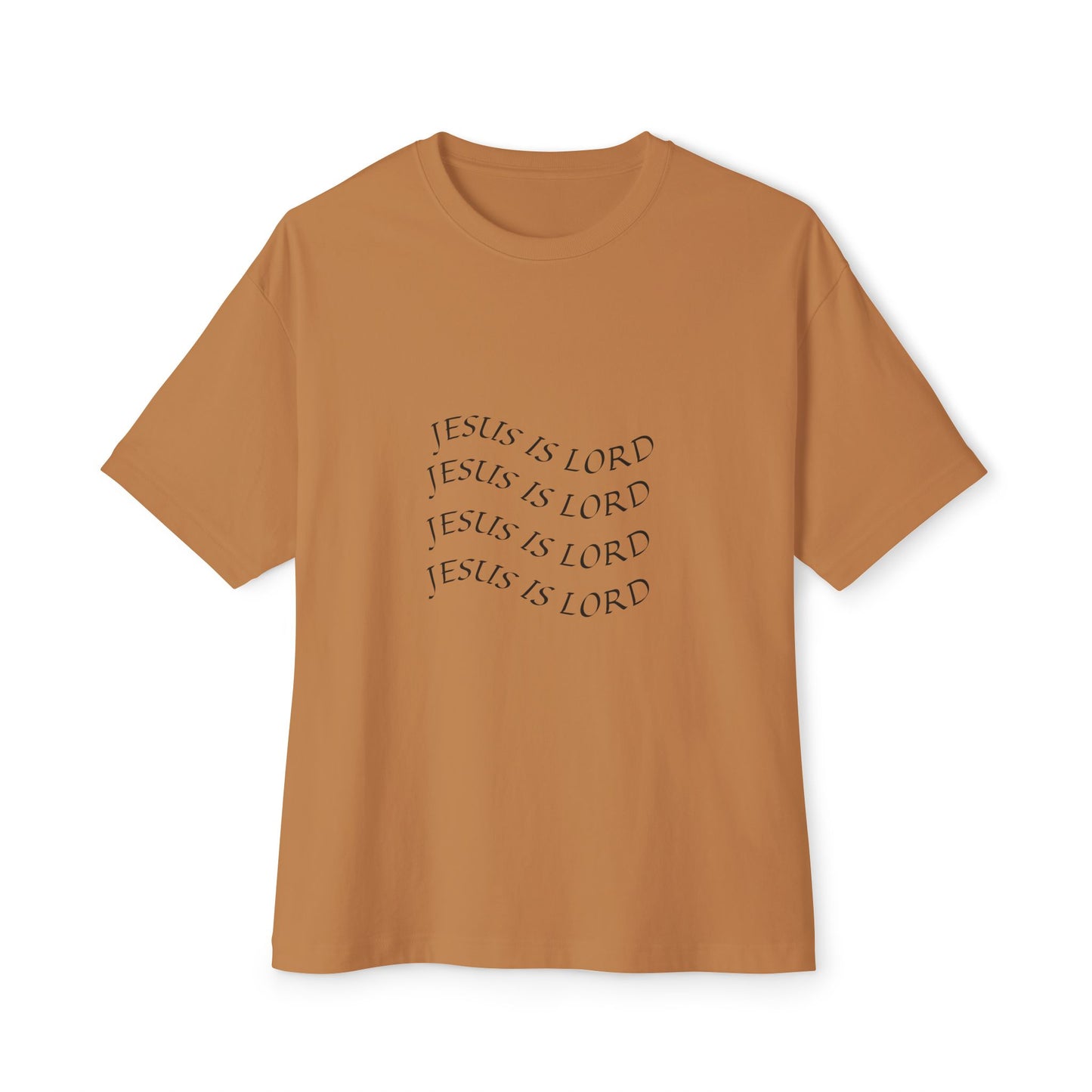 Jesus is Lord Inspired Unisex Oversized Tee