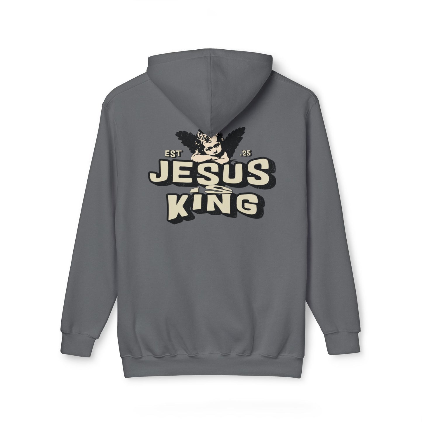 JESUS IS KING Unisex Hooded Sweatshirt
