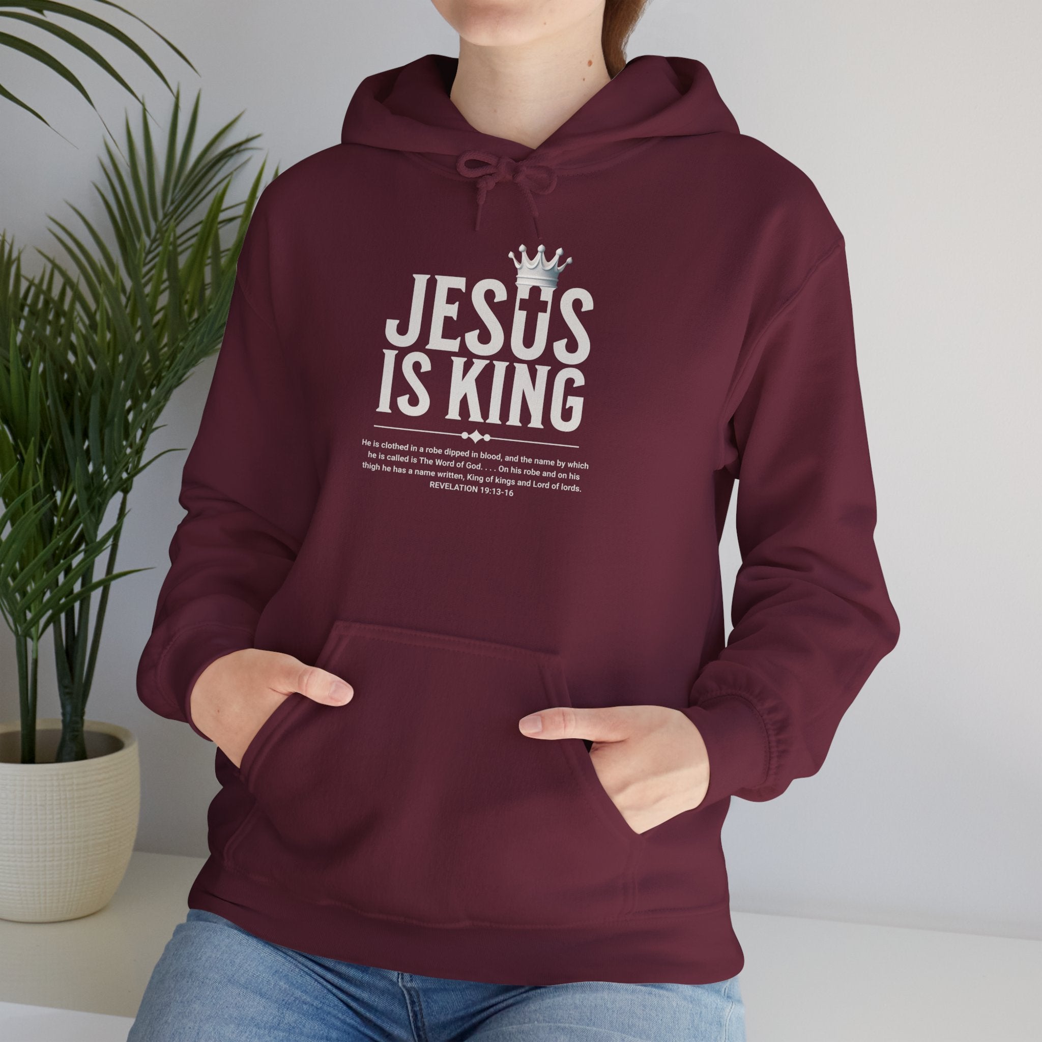 KING Motivational Hooded Sweatshirt