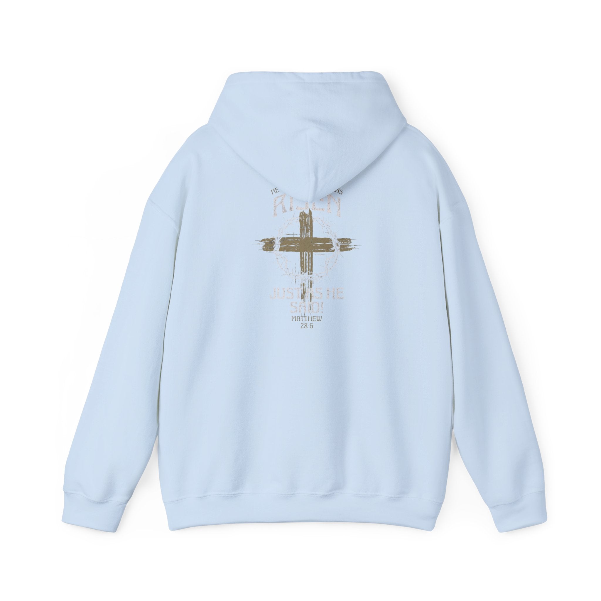RISEN  Motivational Hooded Sweatshirt