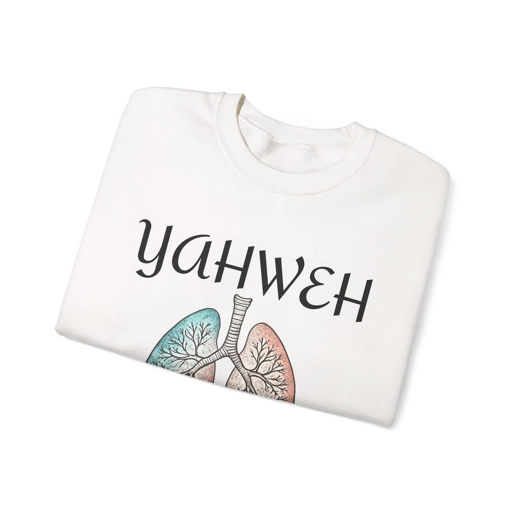 YAHWEH Faith-Inspired Crewneck Sweatshirt Various Colors