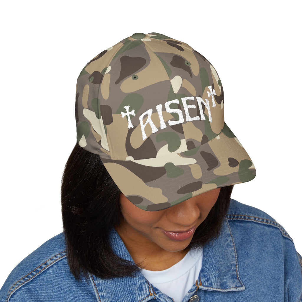 RISEN Embroidered Inspirational Cap