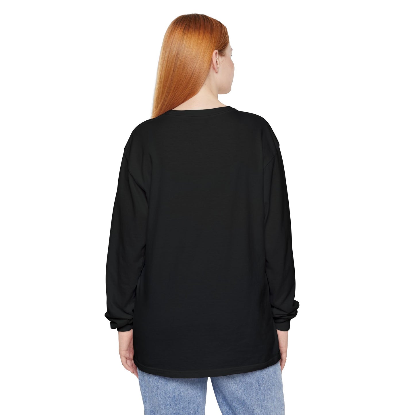 Send Me Garment-Dyed Long Sleeve Shirt - Here Am I! Send Me! Tee