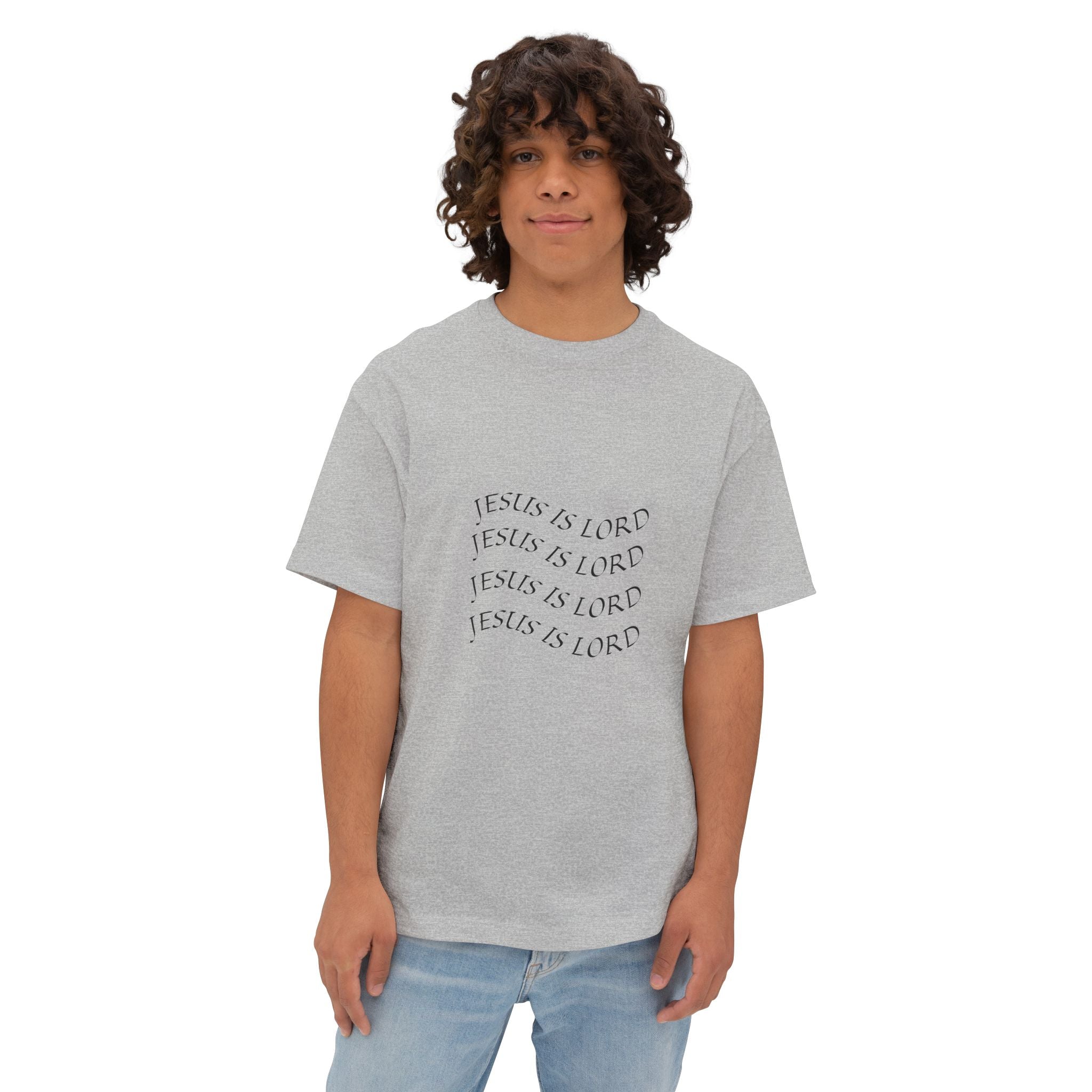 Jesus is Lord Inspired Unisex Oversized Tee