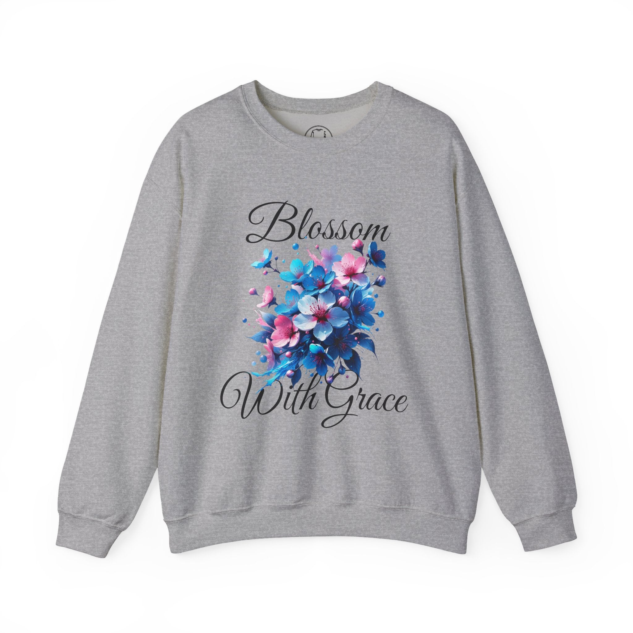 BLOSSOM Stylish Faith-Inspired Crewneck Sweatshirt