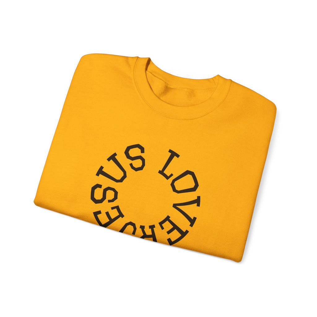 Jesus Lover Faith-Inspired Crewneck Sweatshirt, Various Colors