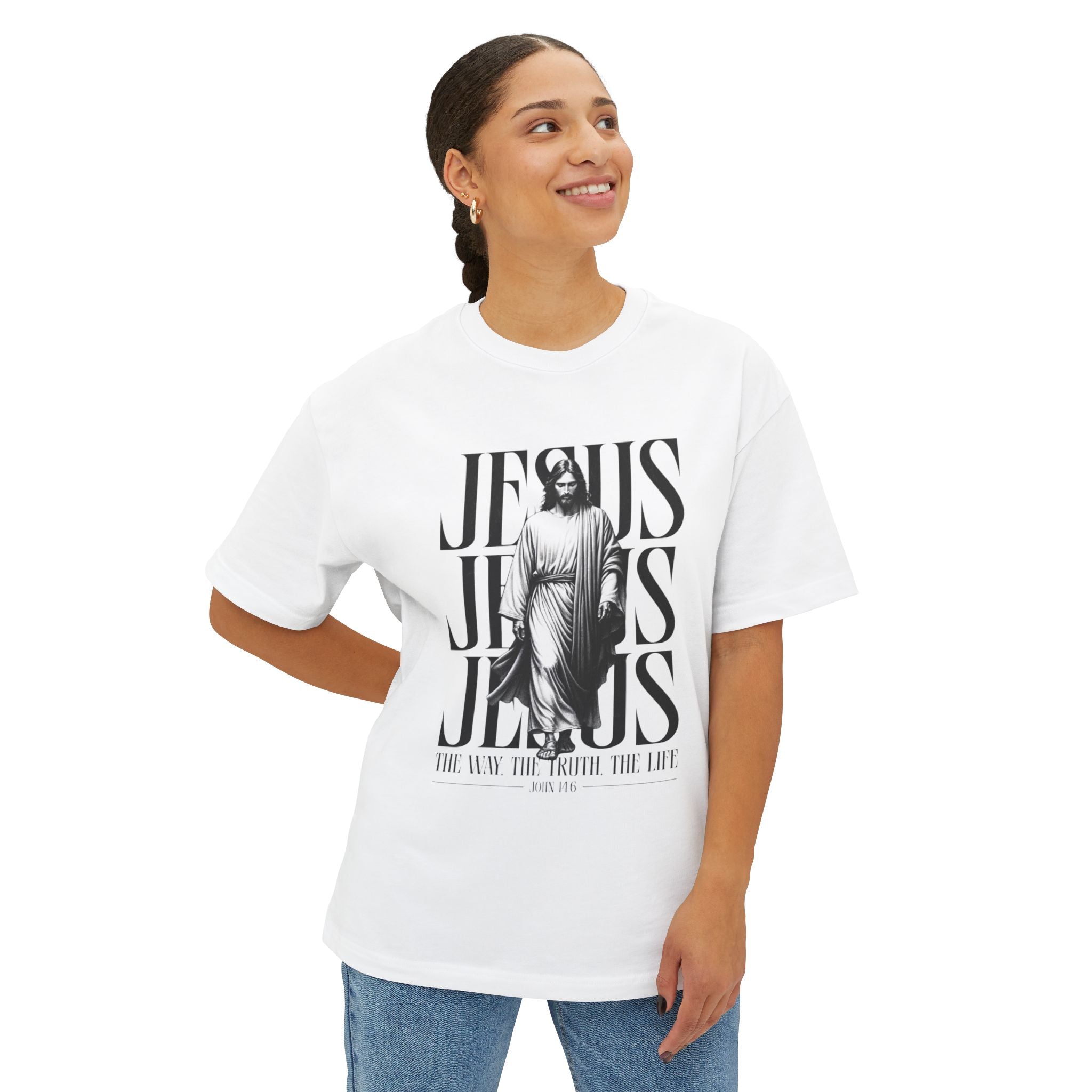 JESUS JESUS  Unisex Oversized Tee