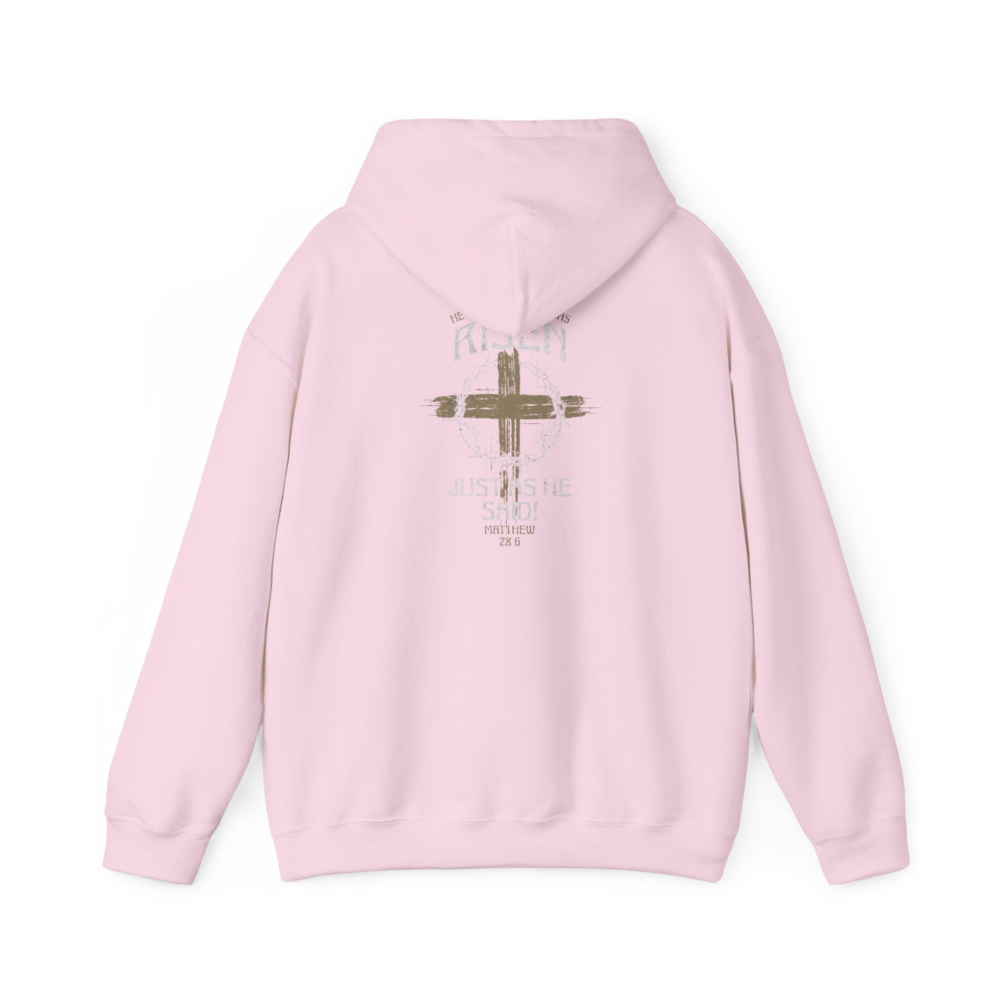 RISEN  Motivational Hooded Sweatshirt