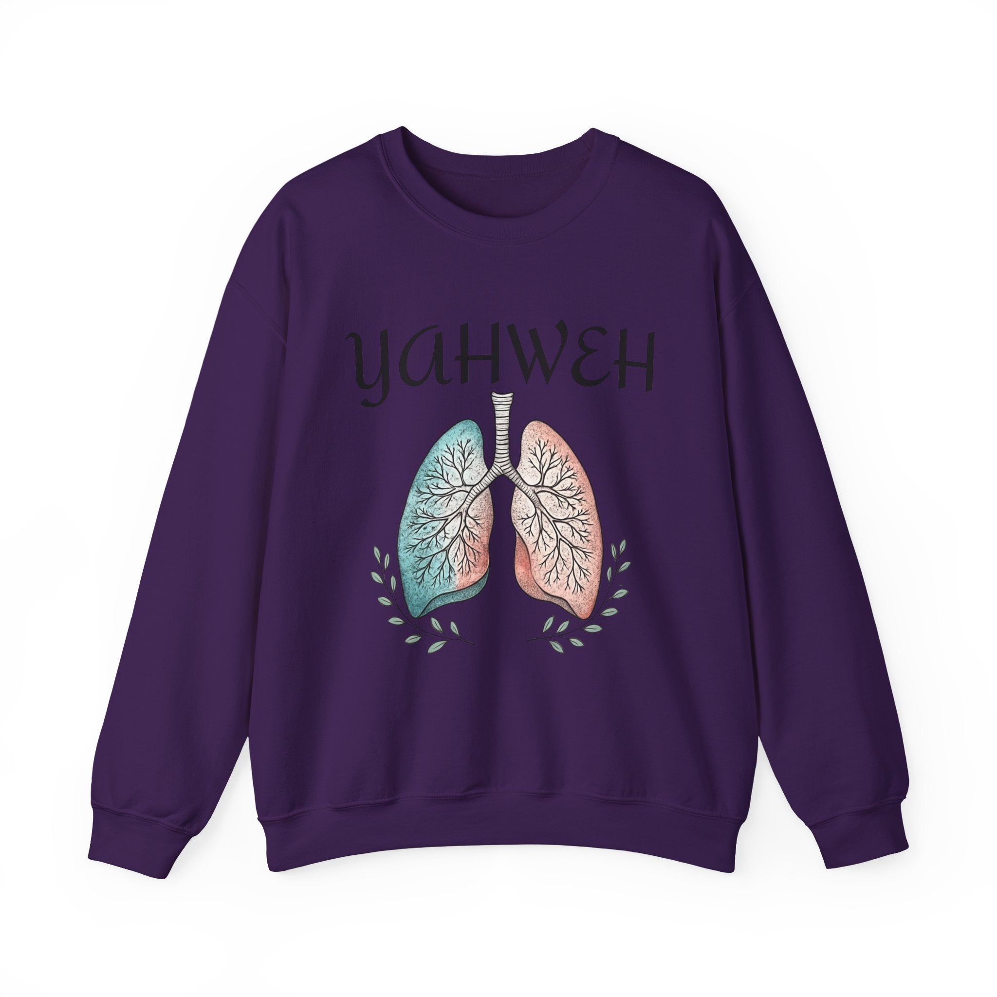 YAHWEH Faith-Inspired Crewneck Sweatshirt Various Colors
