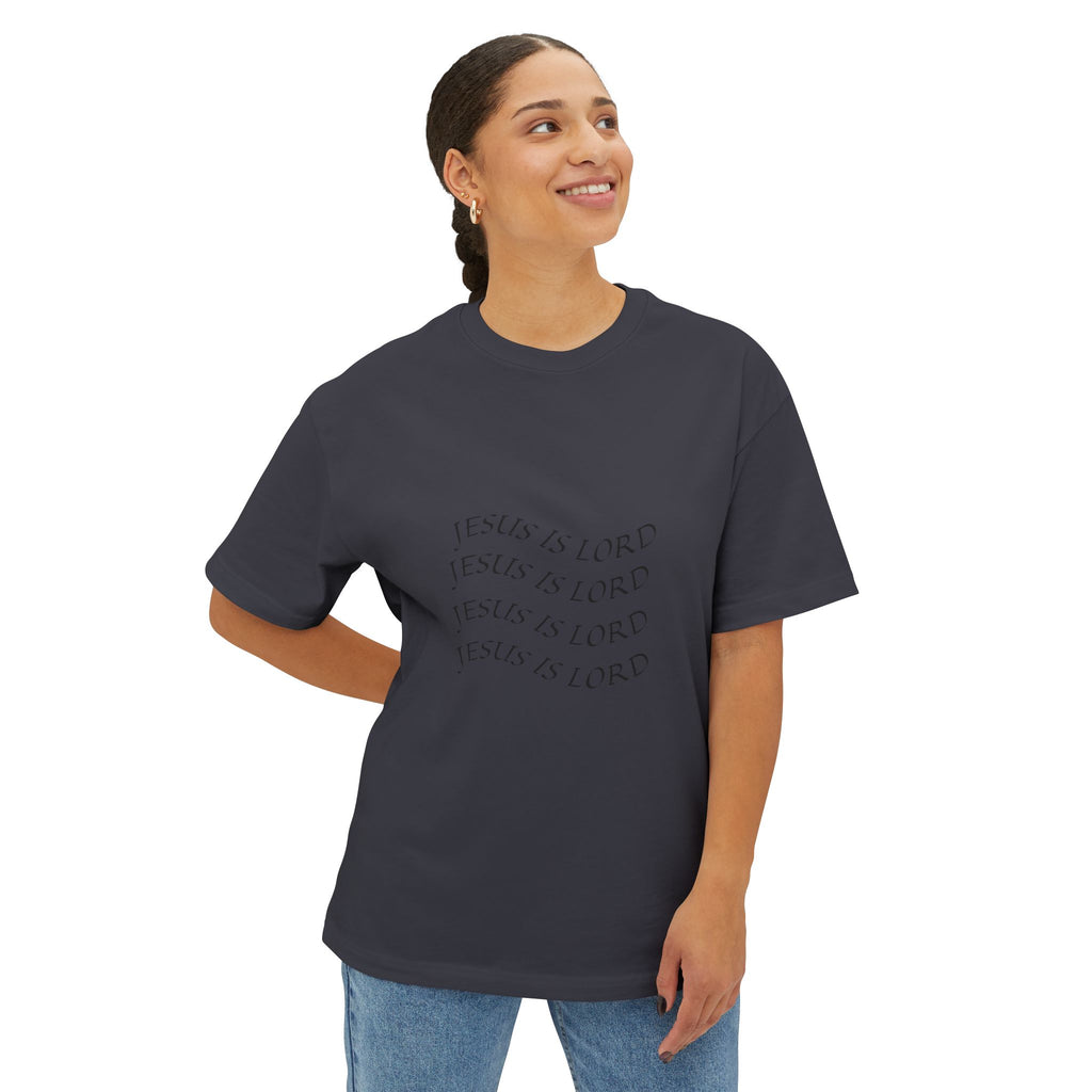 Jesus is Lord Inspired Unisex Oversized Tee