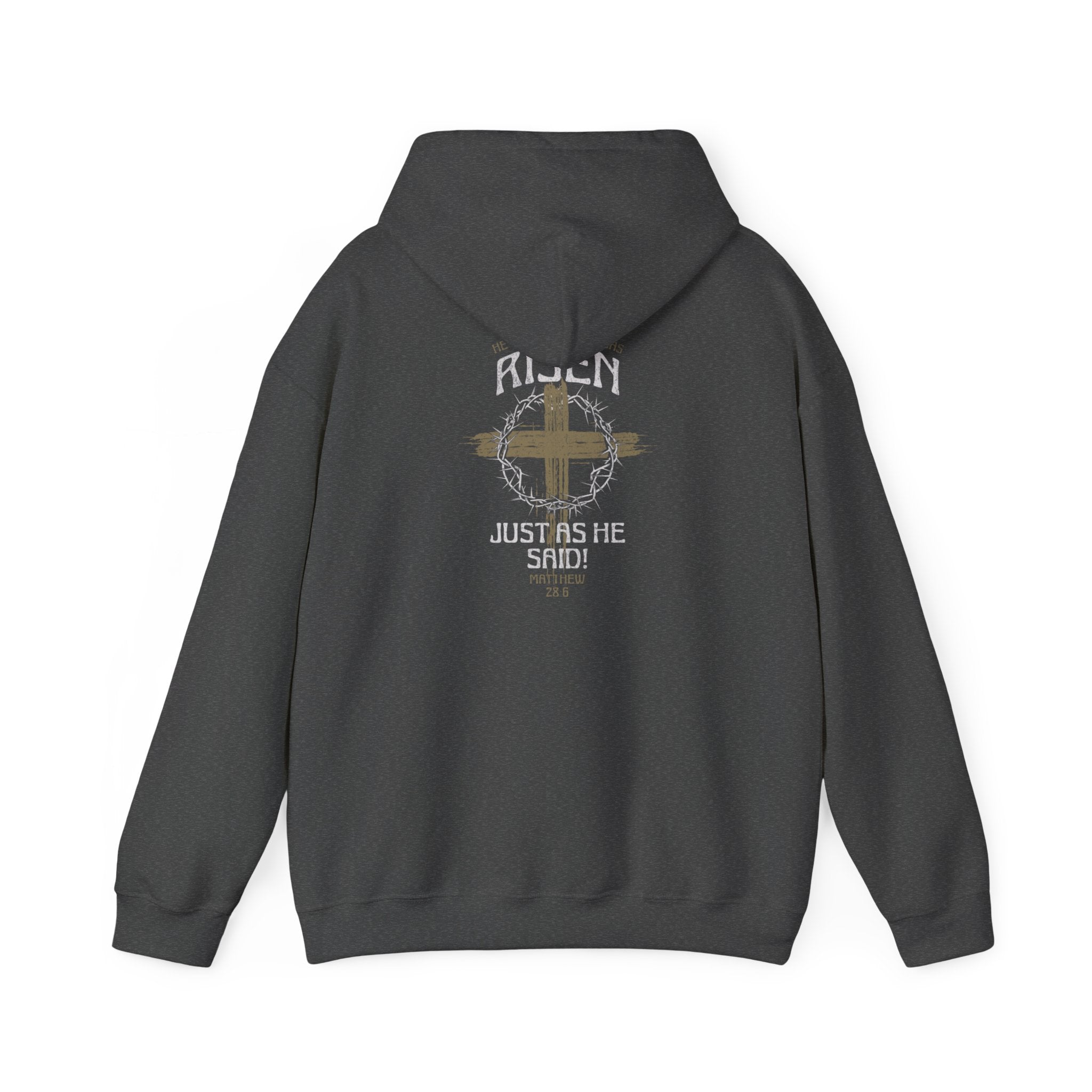 RISEN  Motivational Hooded Sweatshirt