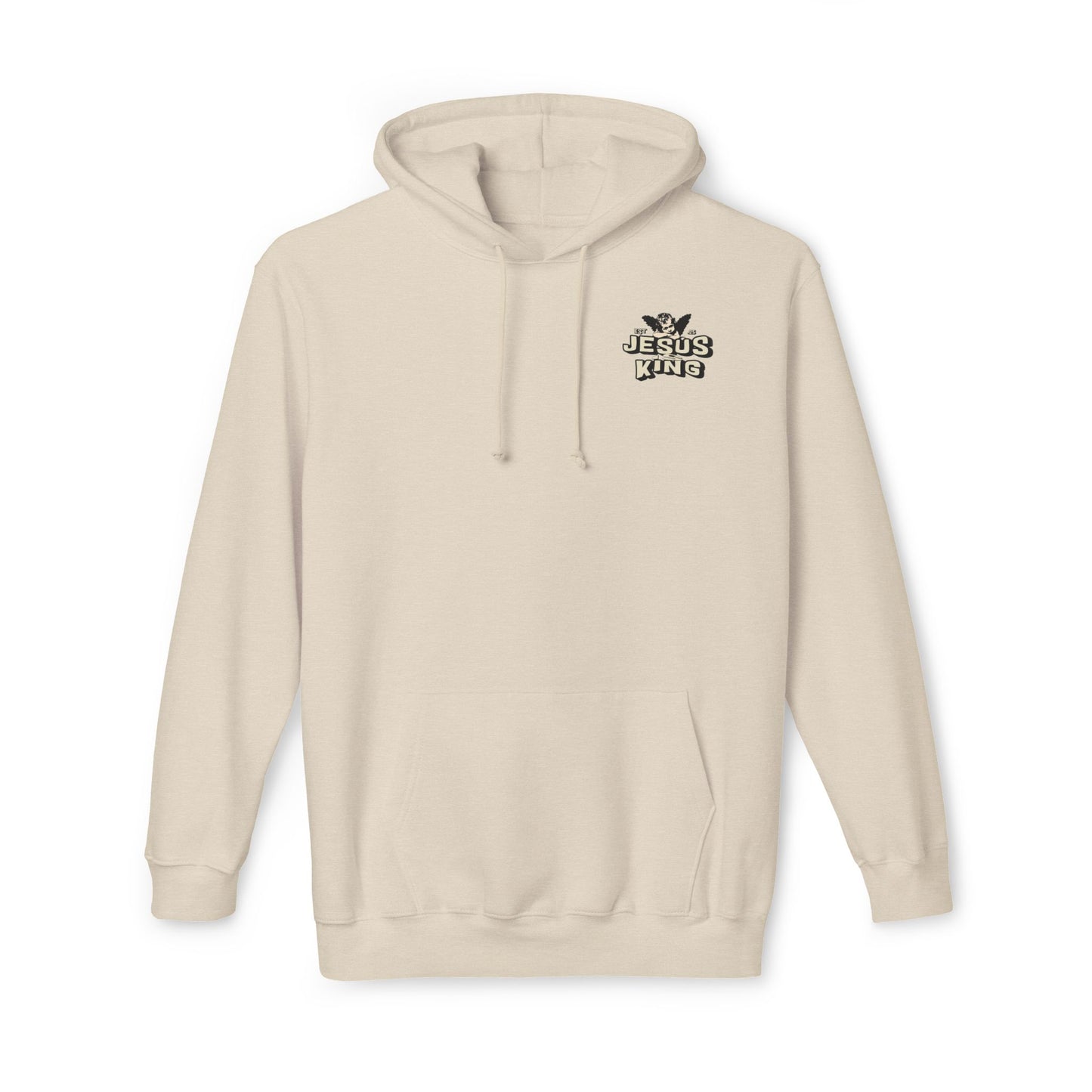JESUS IS KING Unisex Hooded Sweatshirt