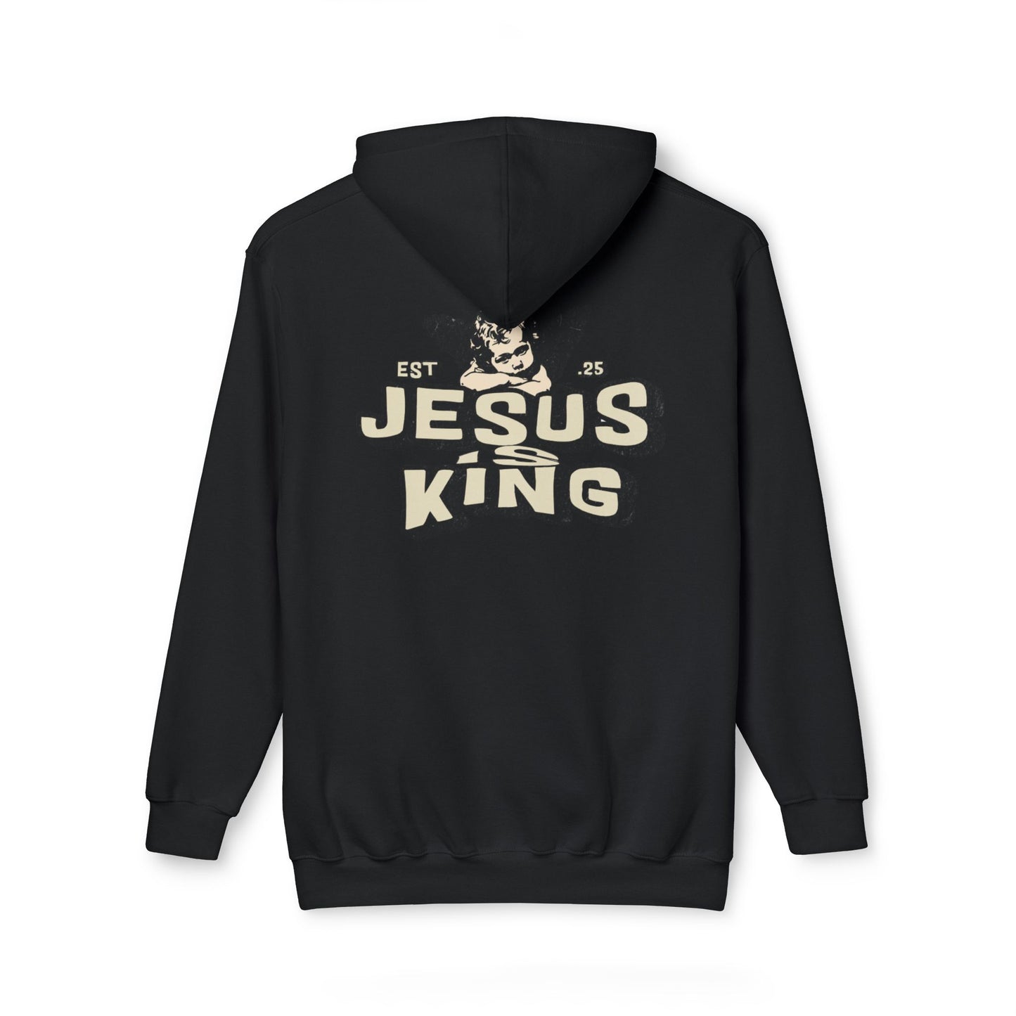 JESUS IS KING Unisex Hooded Sweatshirt