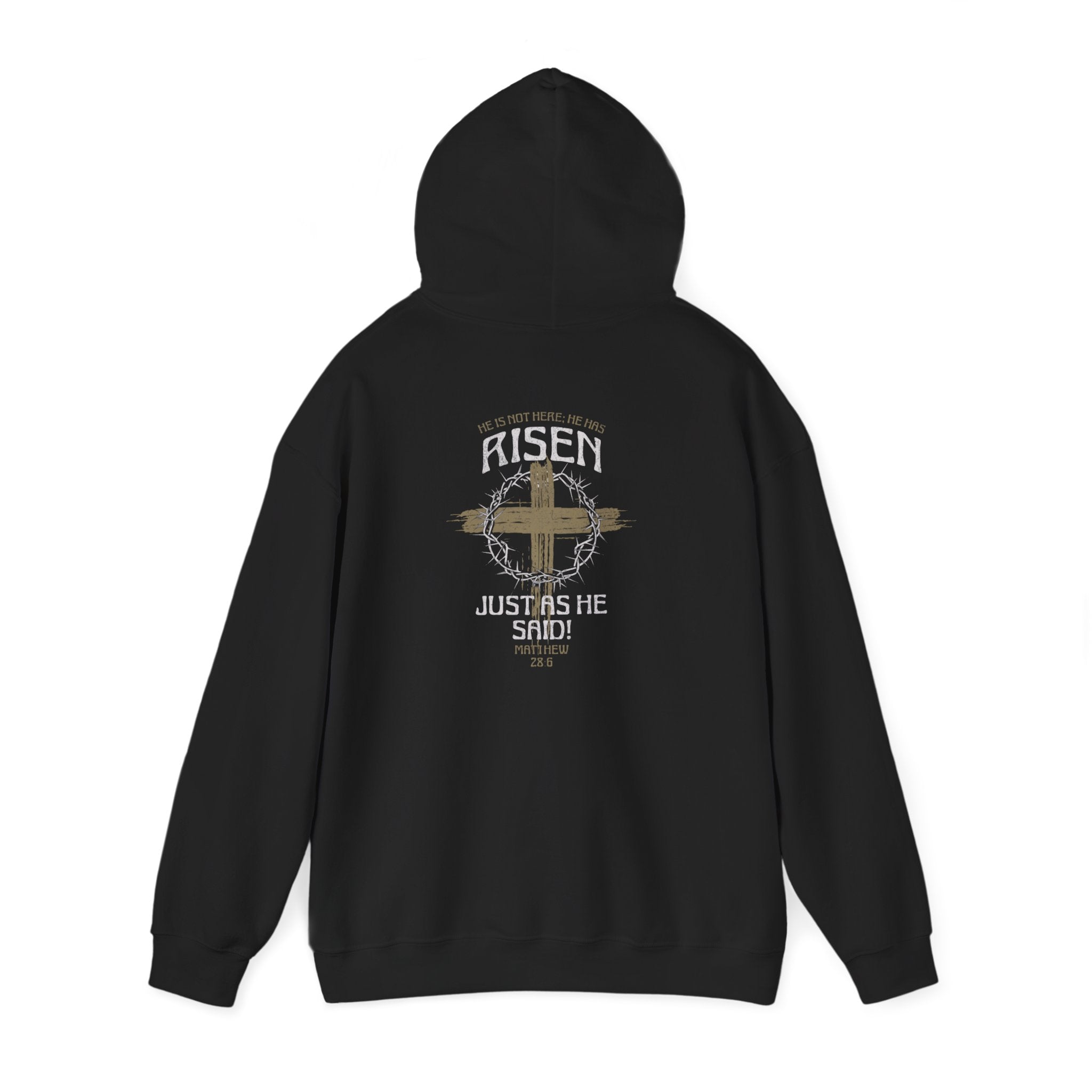 RISEN  Motivational Hooded Sweatshirt