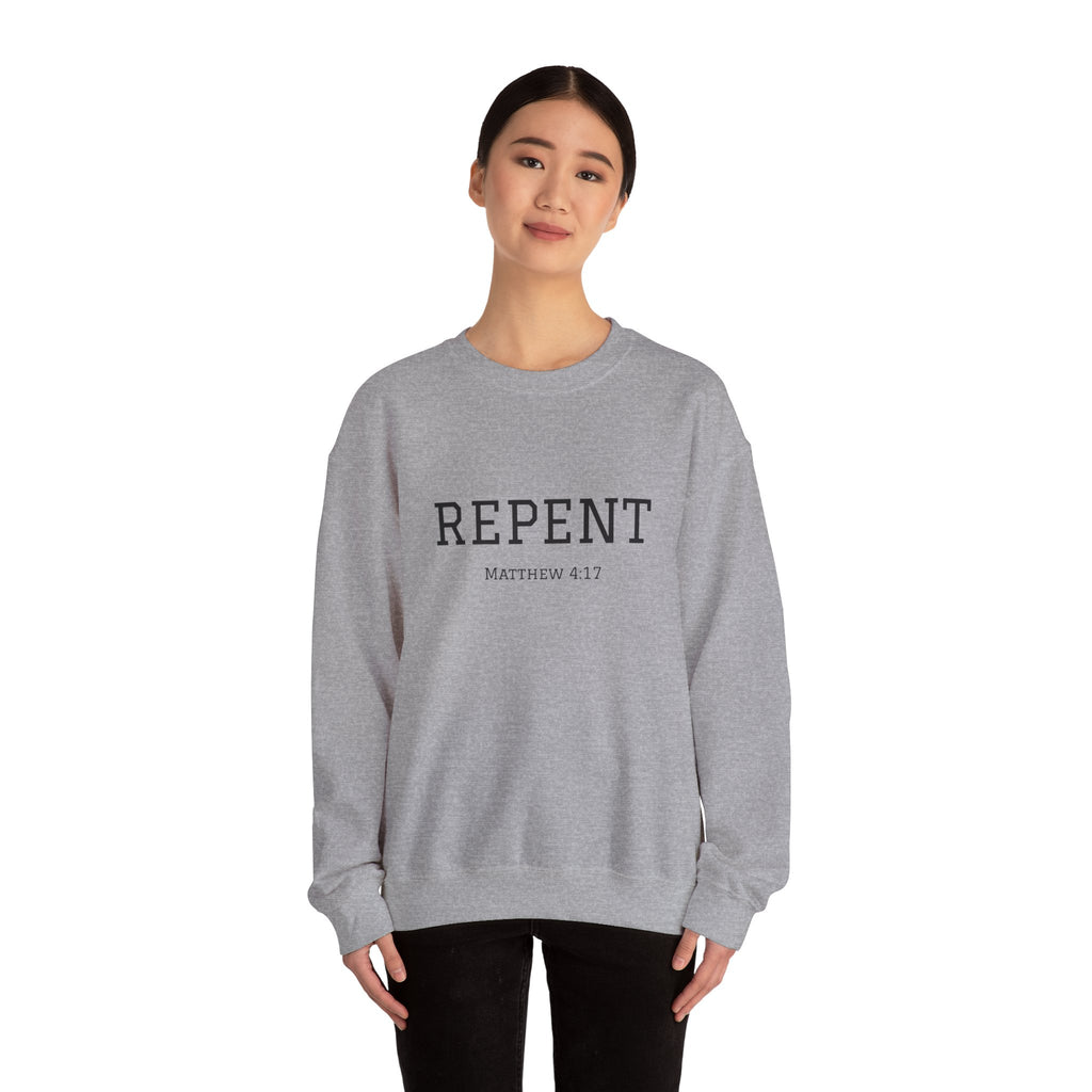 Repent Inspired Crewneck Sweatshirt