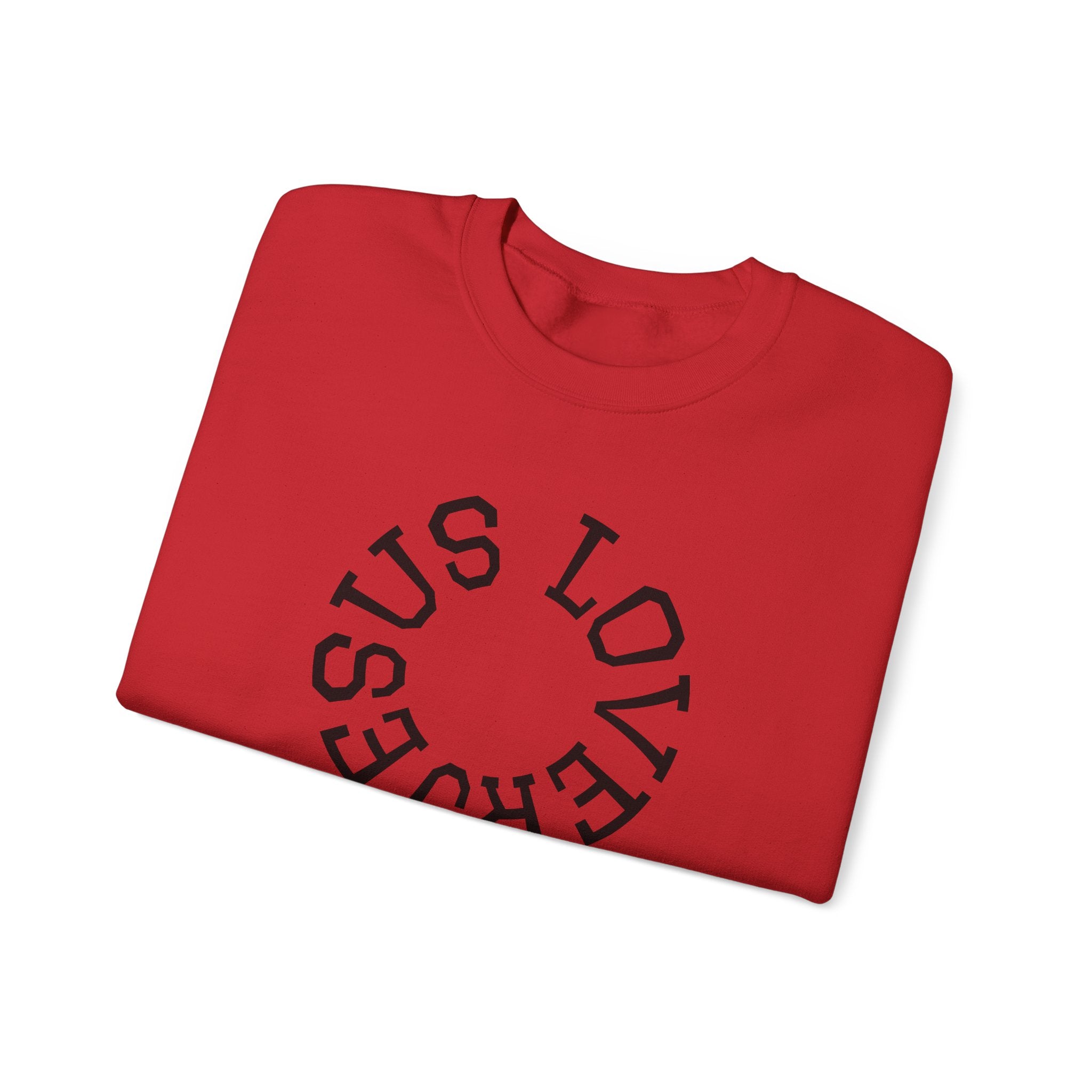 Jesus Lover Faith-Inspired Crewneck Sweatshirt, Various Colors