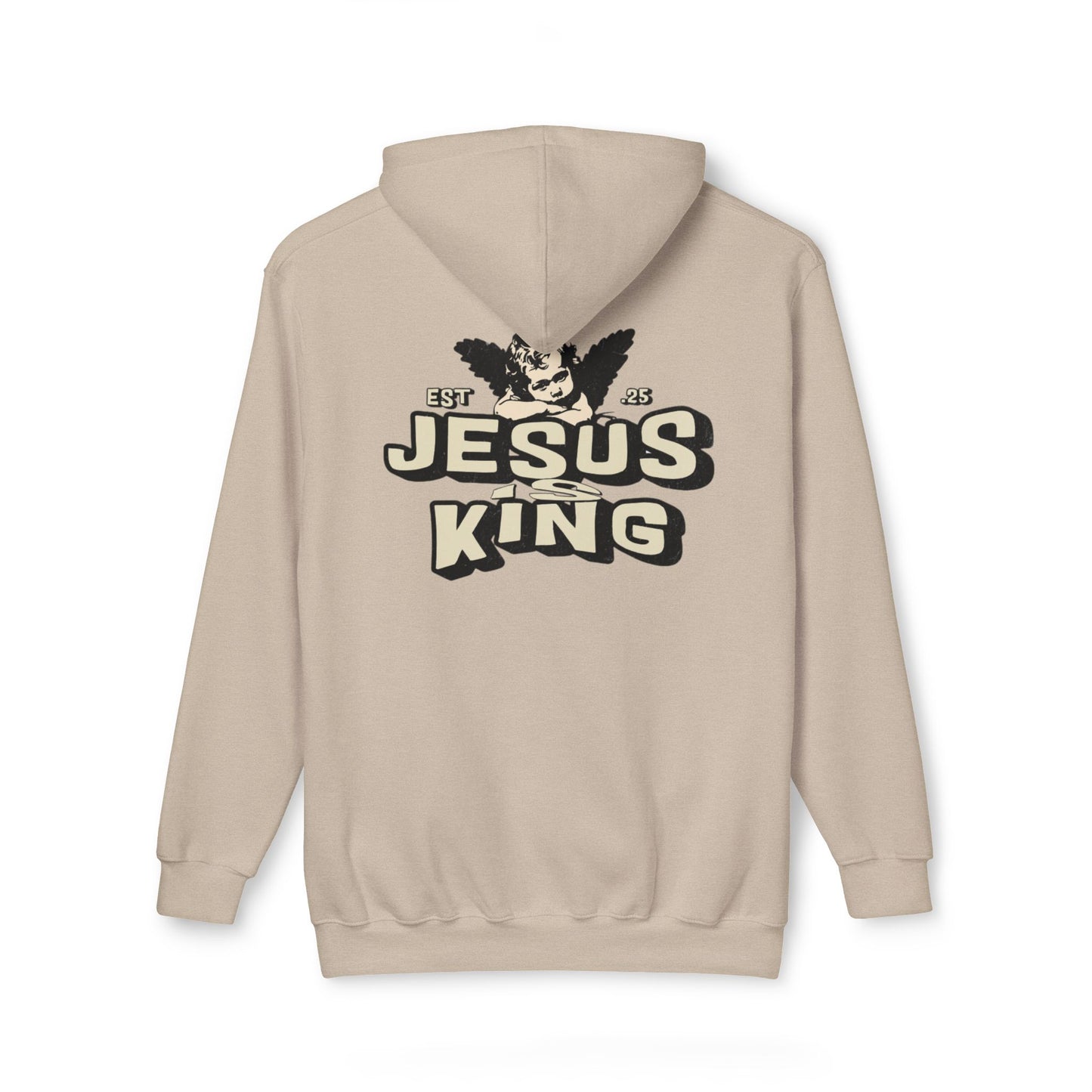 JESUS IS KING Unisex Hooded Sweatshirt