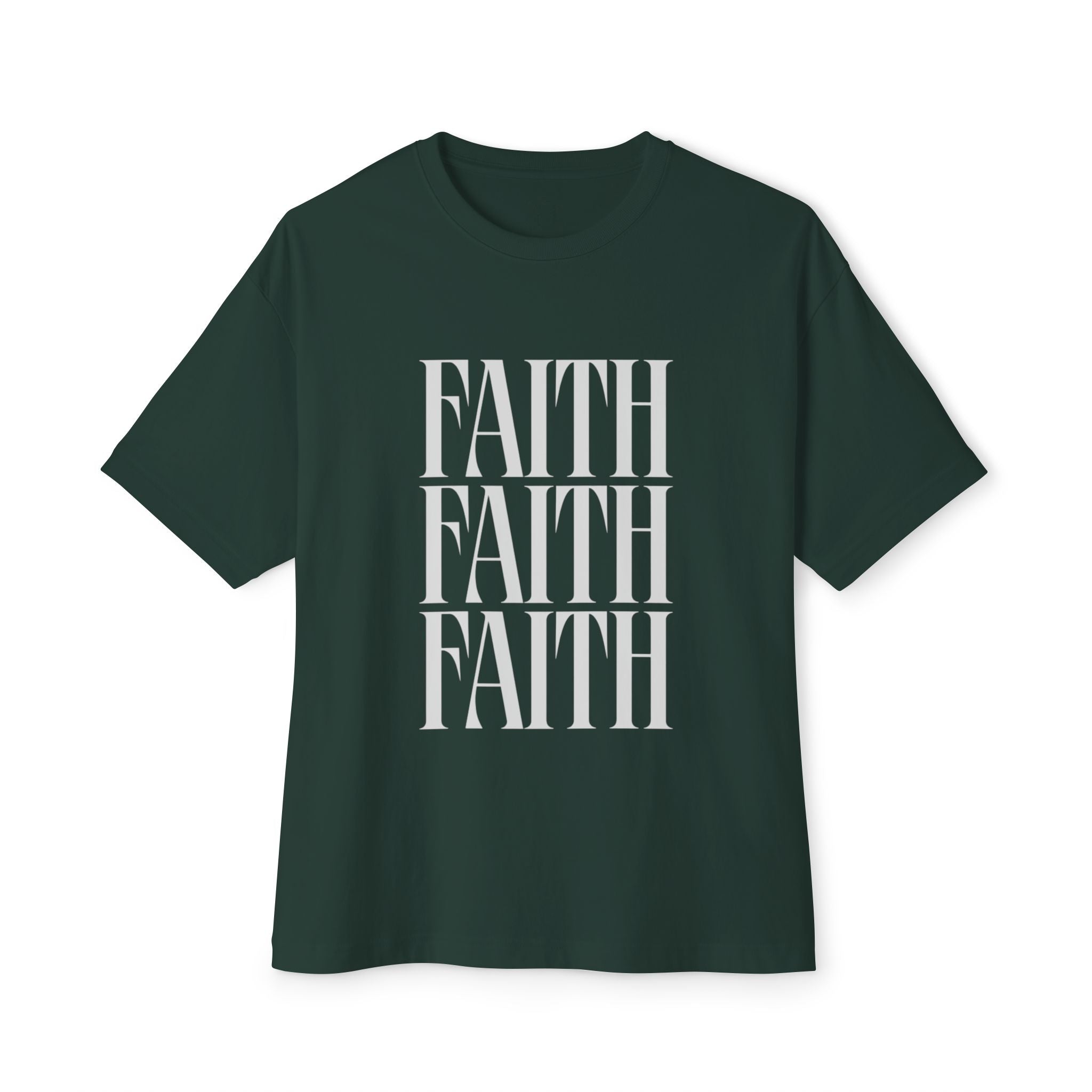 FAITH Unisex Oversized Tee