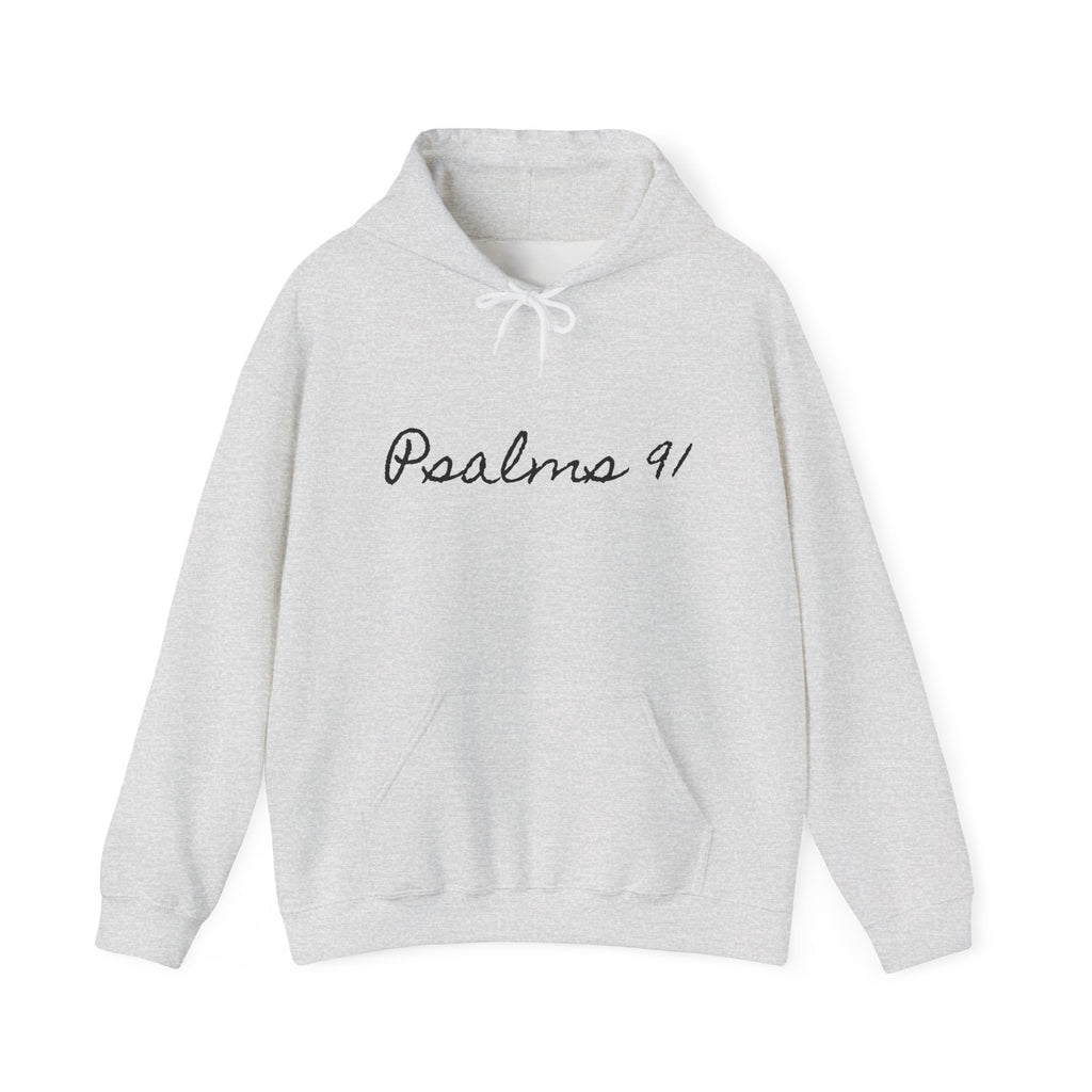 Psalms 91 Motivational Hooded Sweatshirt
