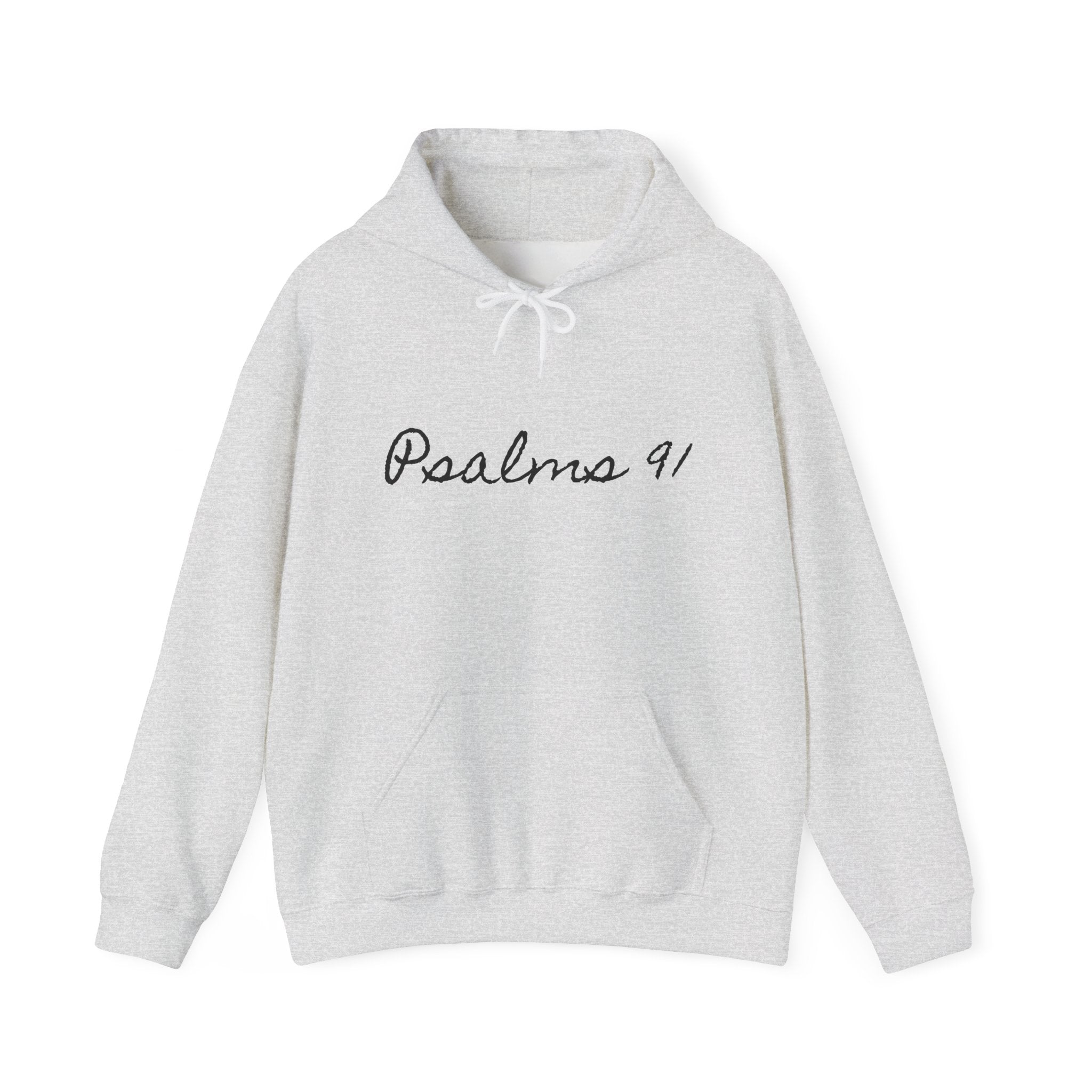 Psalms 91 Motivational Hooded Sweatshirt