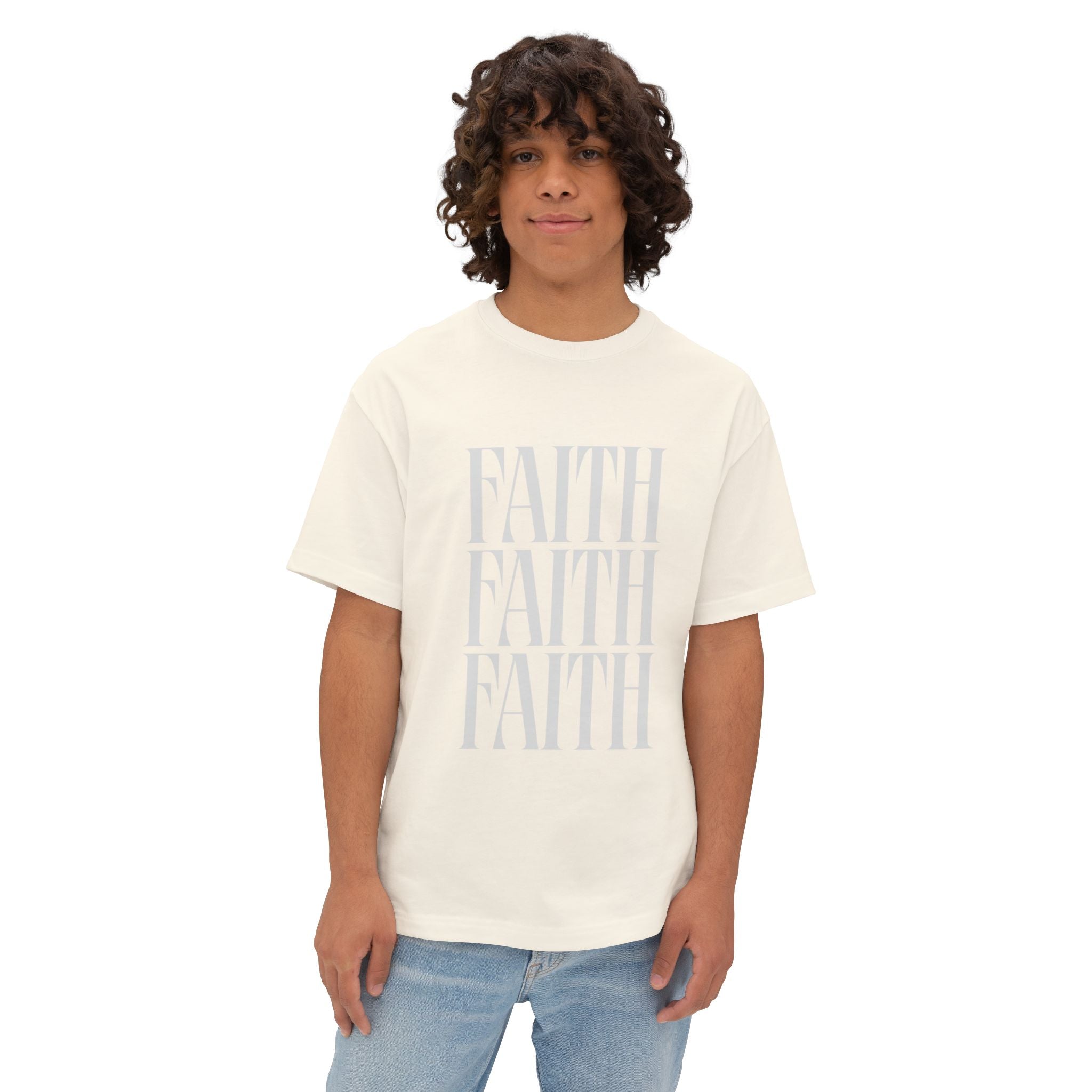 FAITH Unisex Oversized Tee