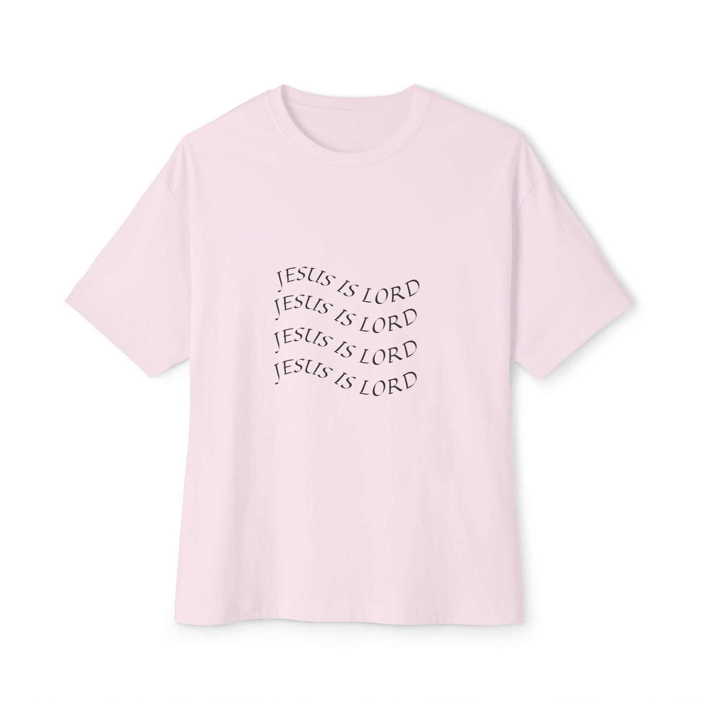 Jesus is Lord Inspired Unisex Oversized Tee