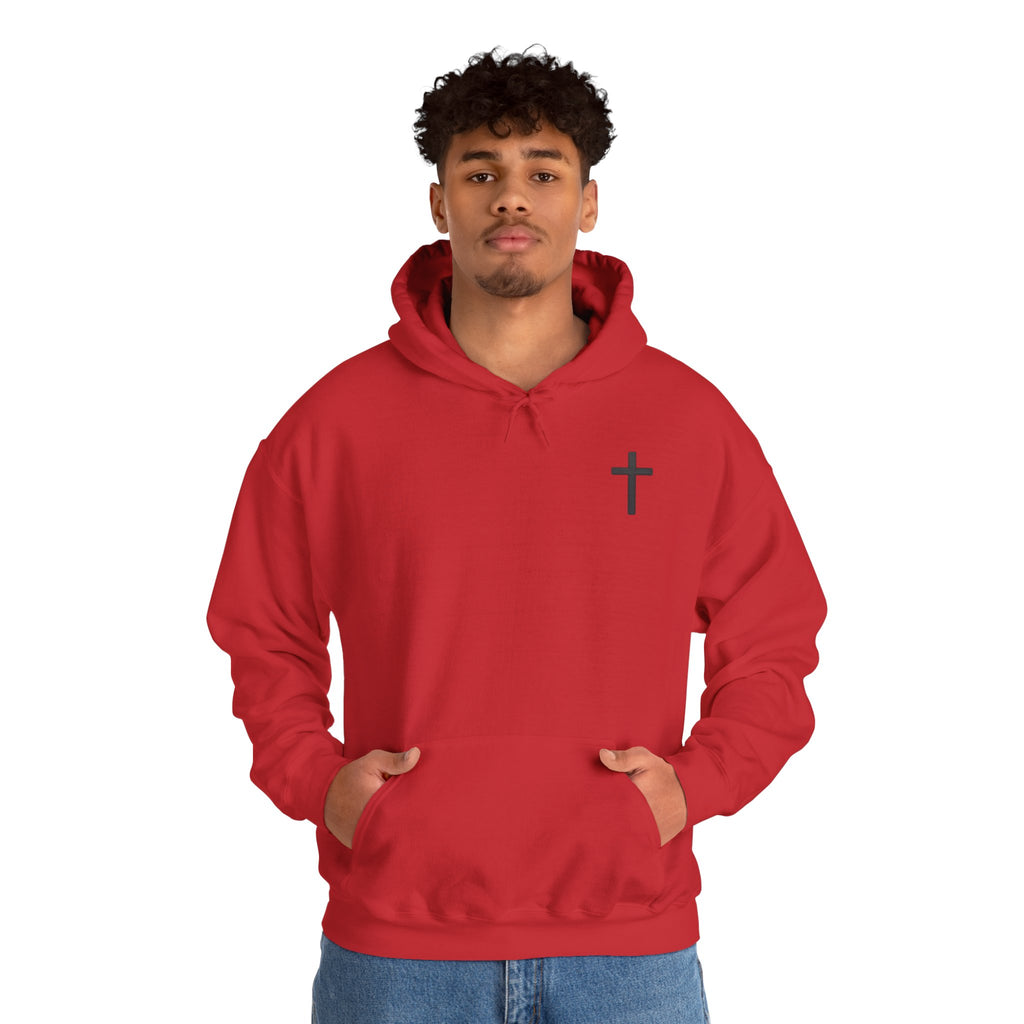 Cross Motivational Hooded Sweatshirt