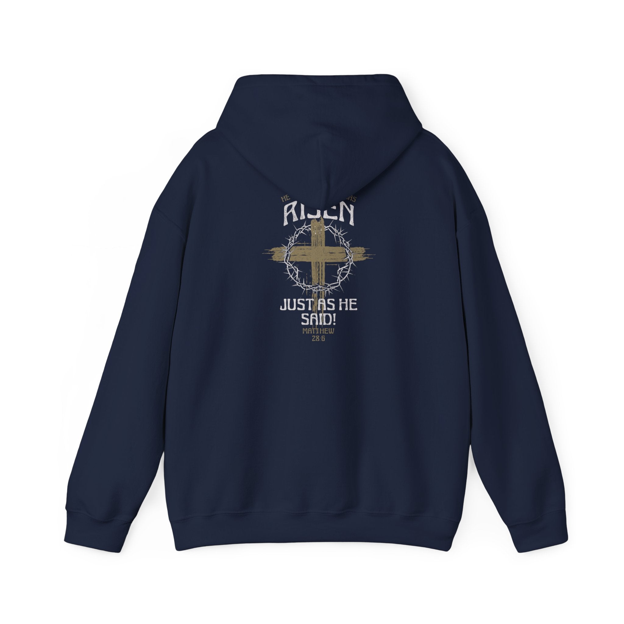 RISEN  Motivational Hooded Sweatshirt