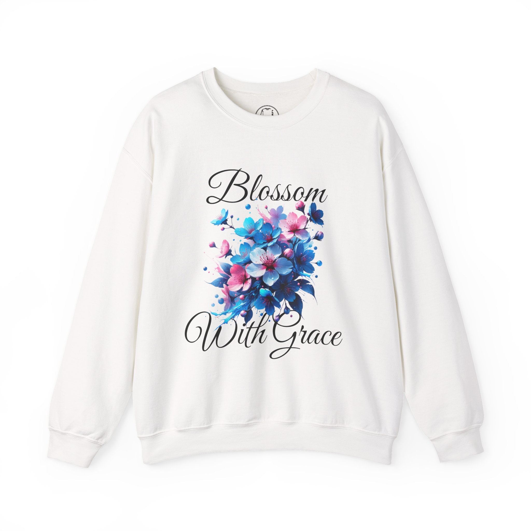 BLOSSOM Stylish Faith-Inspired Crewneck Sweatshirt