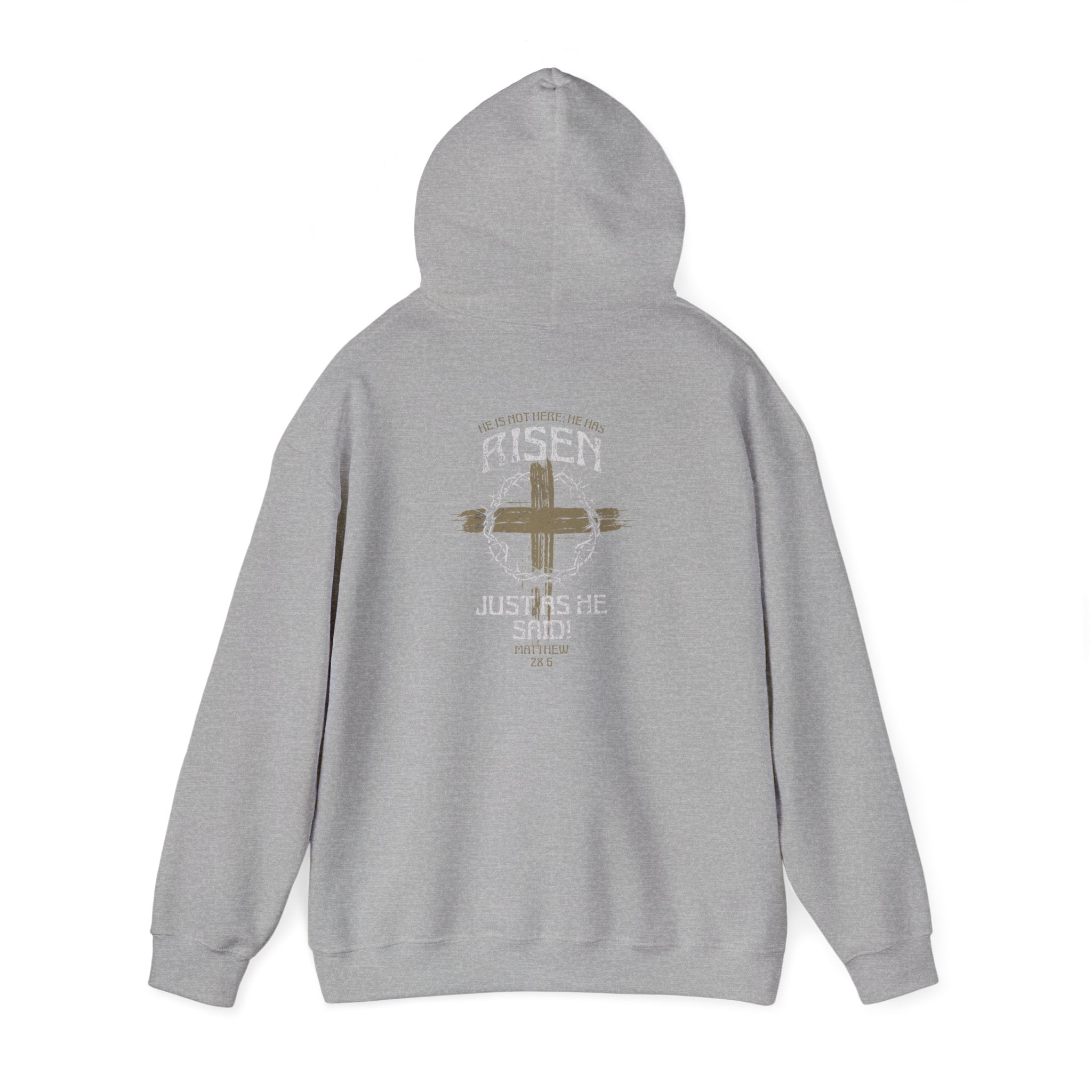 RISEN  Motivational Hooded Sweatshirt