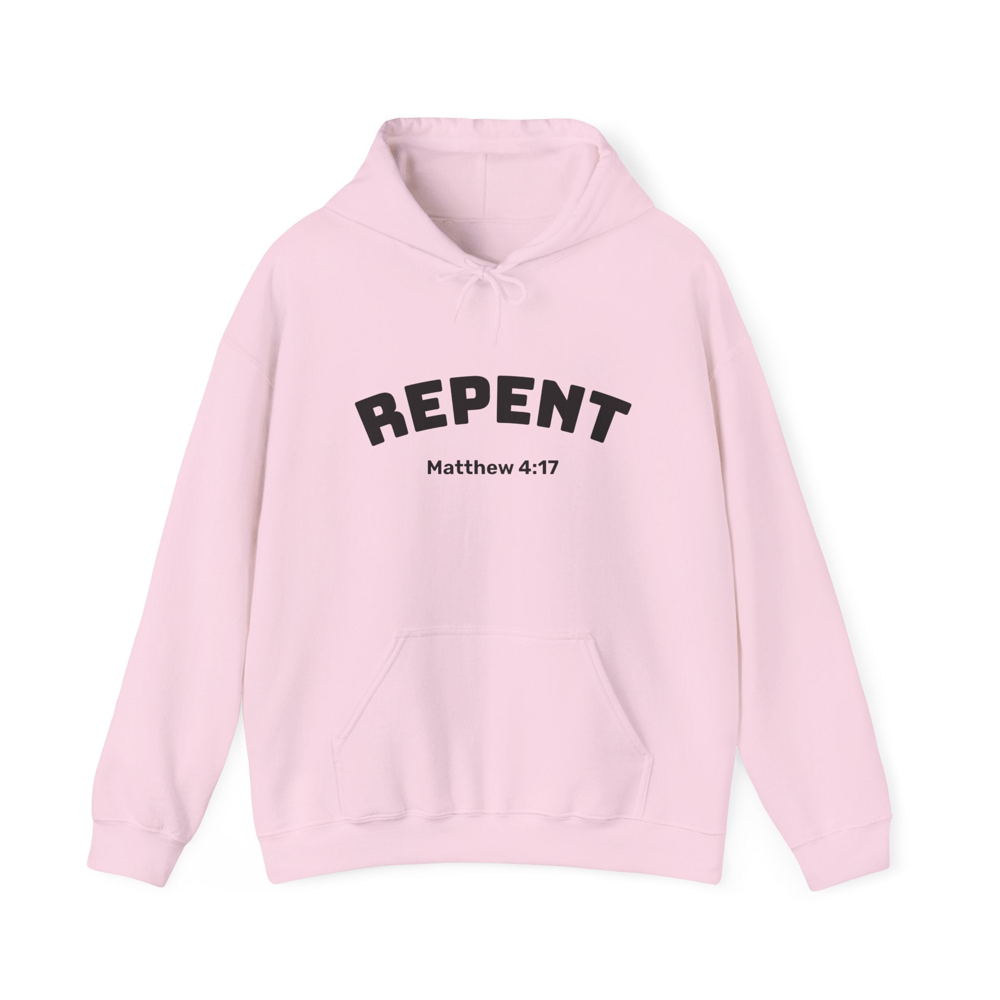 Repent Motivational Hooded Sweatshirt