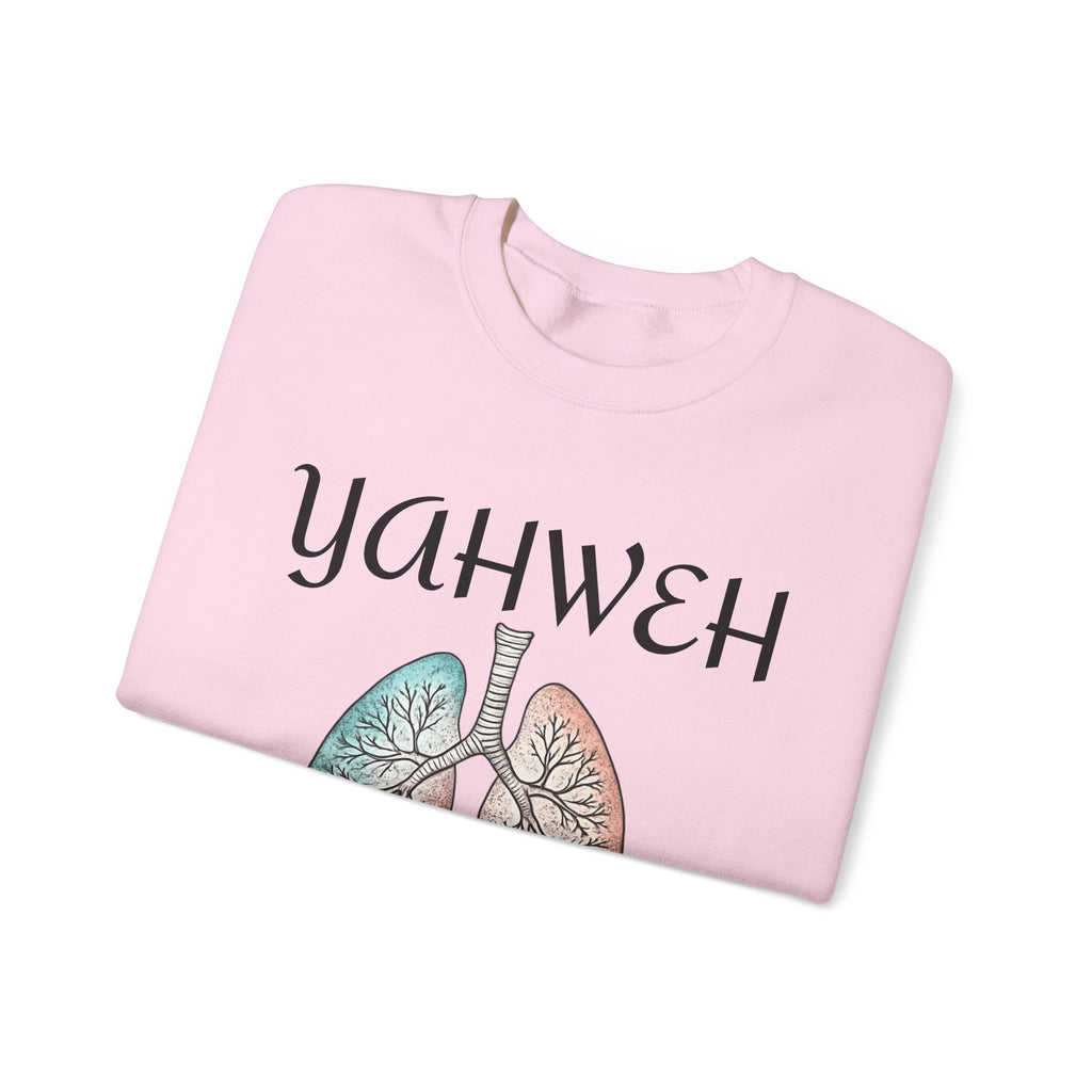 YAHWEH Faith-Inspired Crewneck Sweatshirt Various Colors