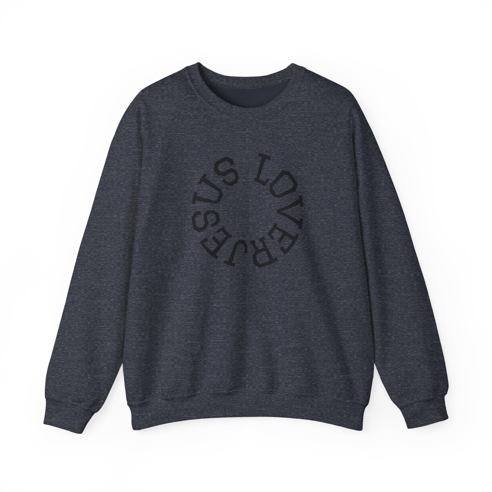 Jesus Lover Faith-Inspired Crewneck Sweatshirt, Various Colors