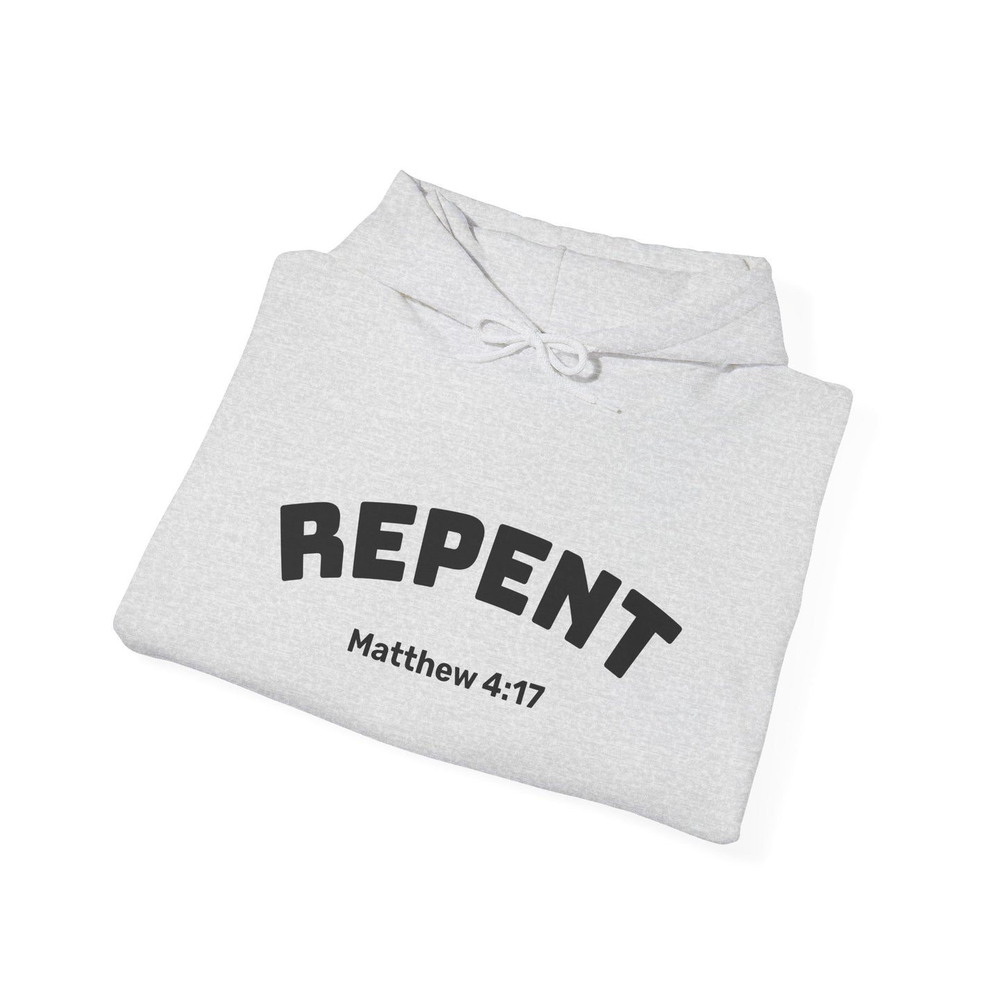 Repent Motivational Hooded Sweatshirt