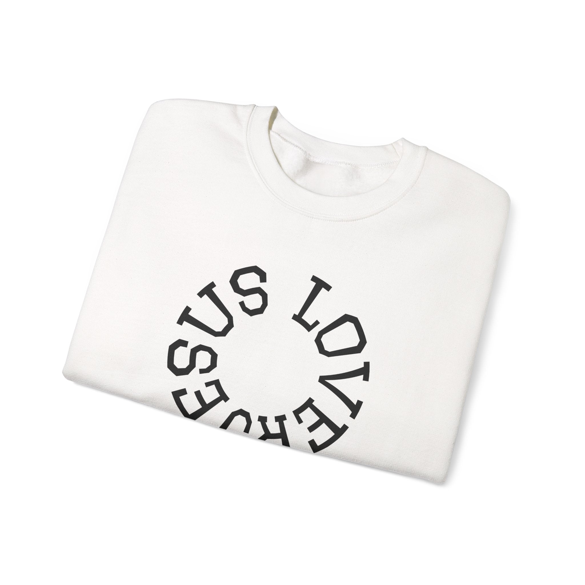 Jesus Lover Faith-Inspired Crewneck Sweatshirt, Various Colors