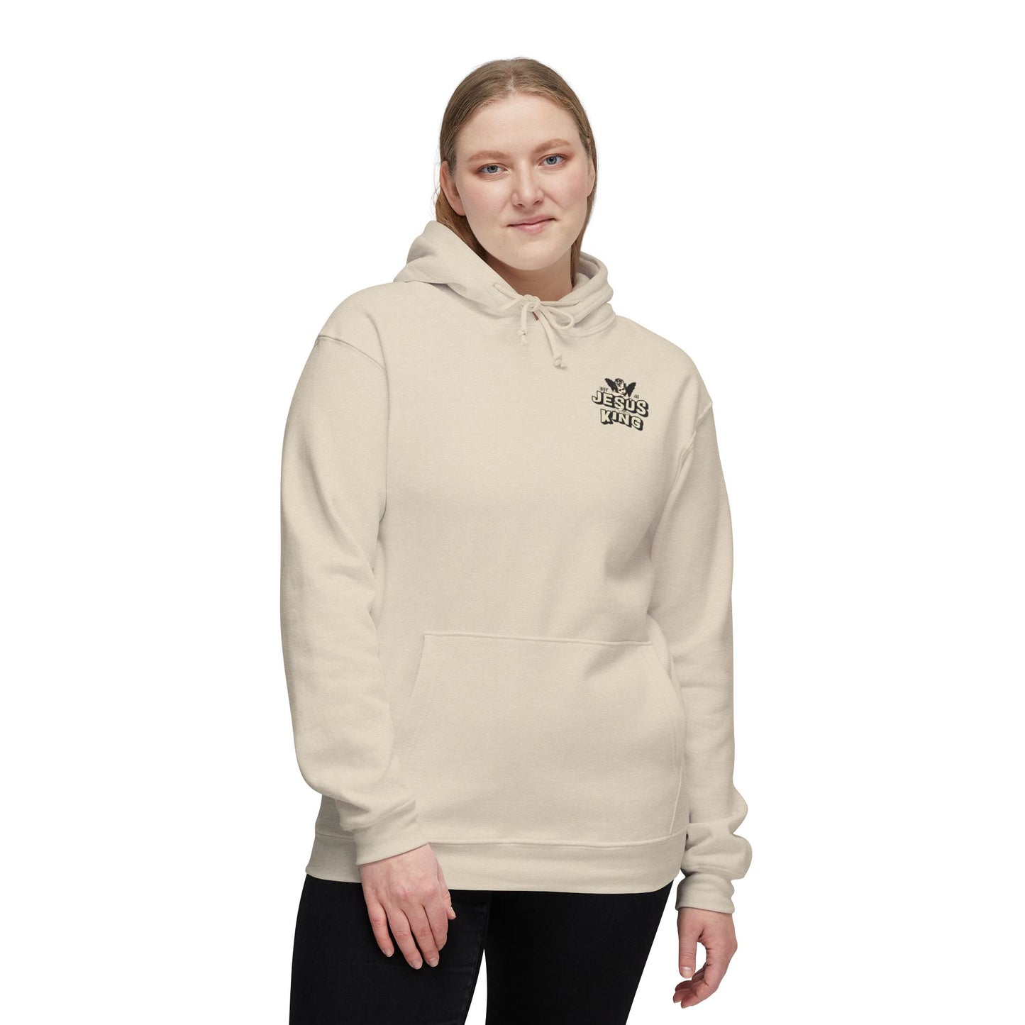 JESUS IS KING Unisex Hooded Sweatshirt