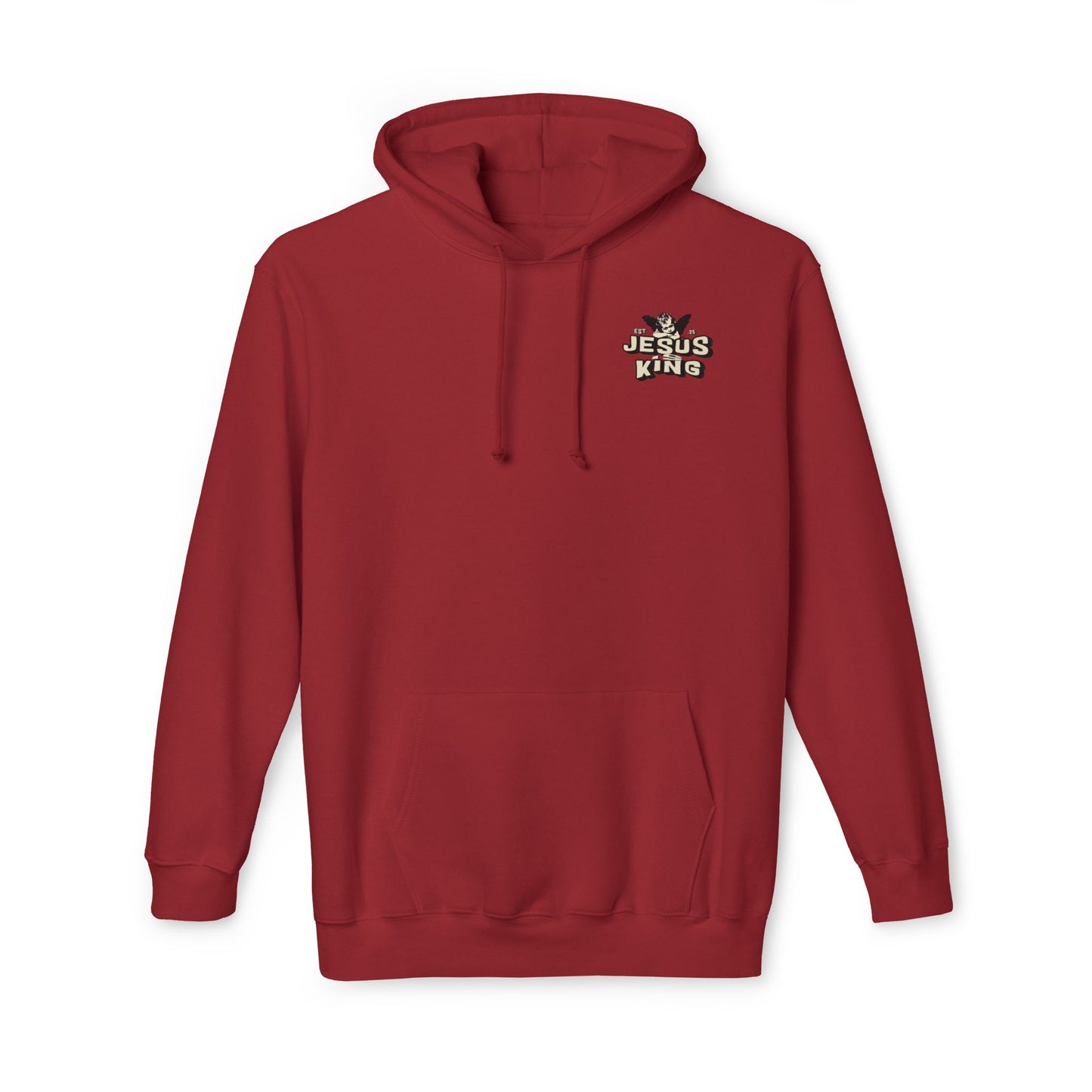 JESUS IS KING Unisex Hooded Sweatshirt