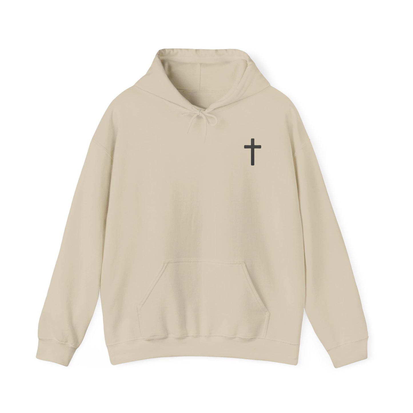 Cross Motivational Hooded Sweatshirt