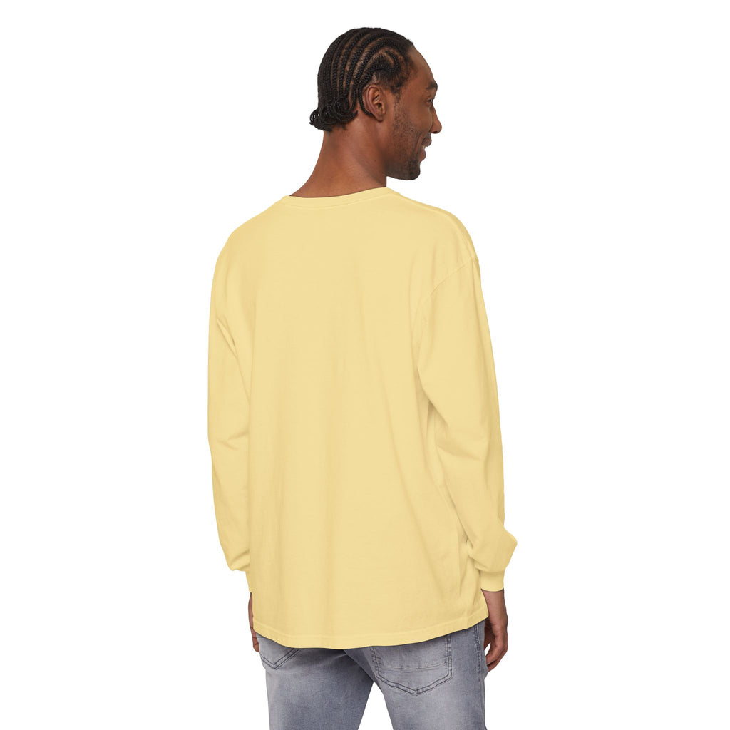Send Me Garment-Dyed Long Sleeve Shirt - Here Am I! Send Me! Tee