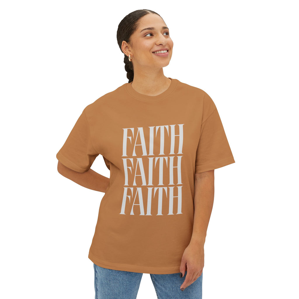 FAITH Unisex Oversized Tee