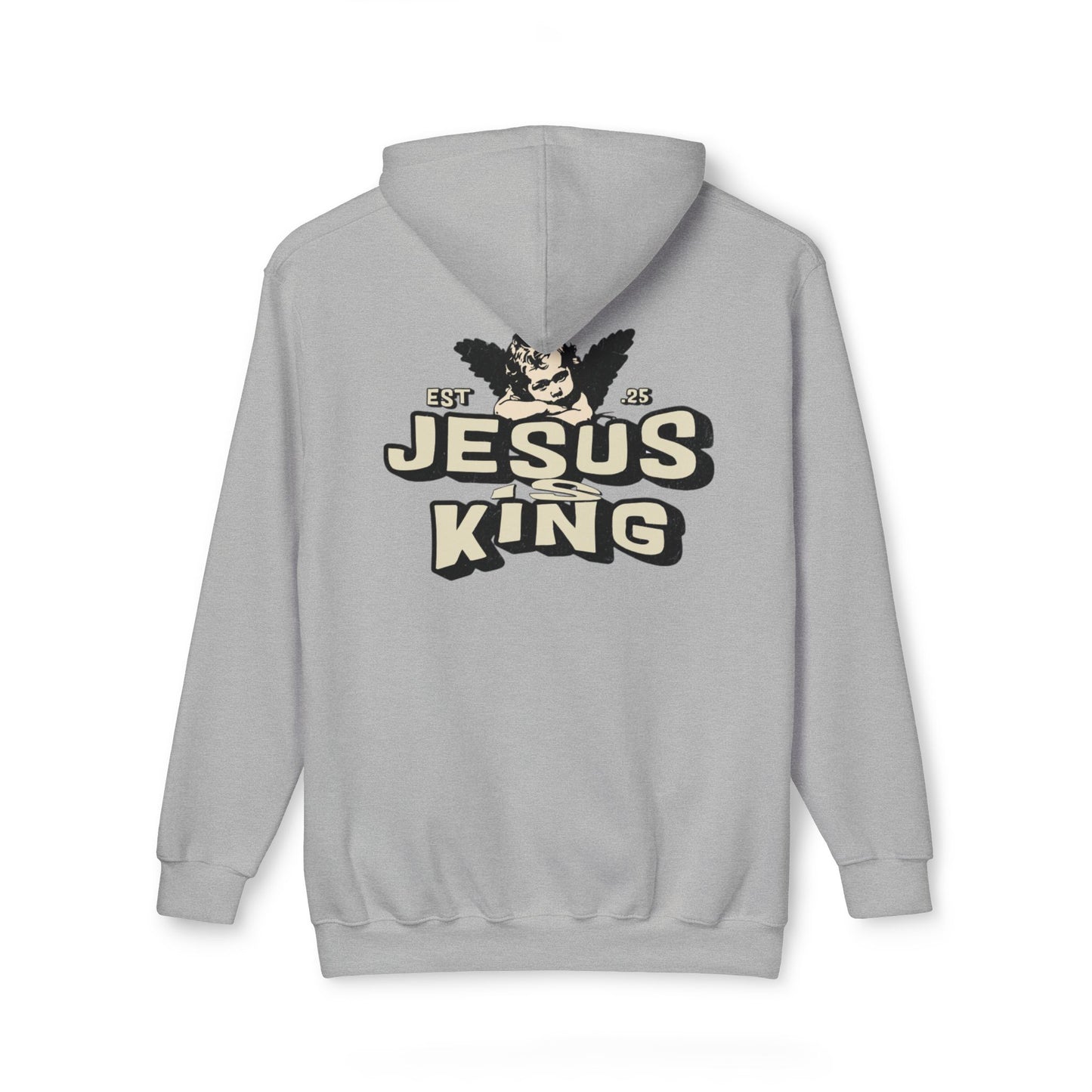JESUS IS KING Unisex Hooded Sweatshirt